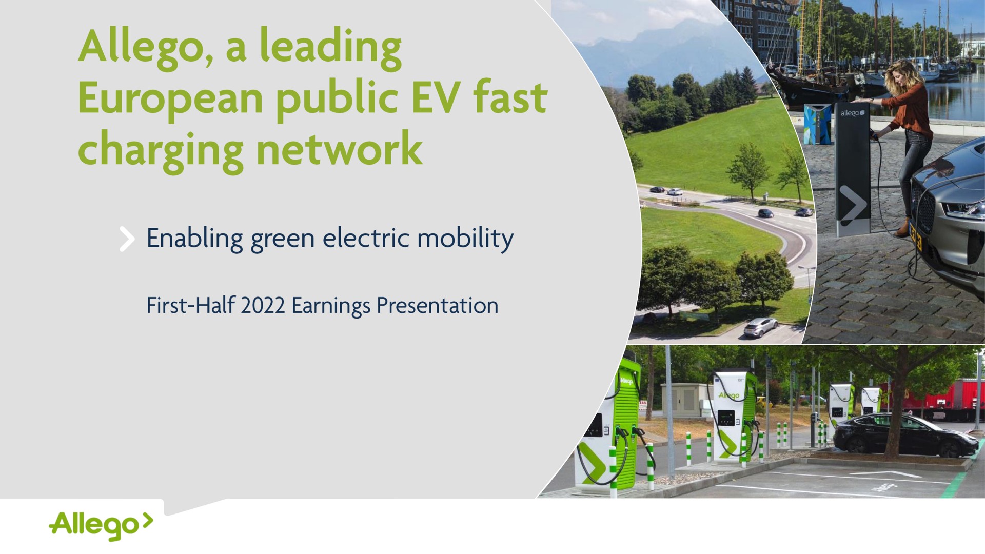 Allego — Allego, a leading European public EV fast charging network investment banking deck slide