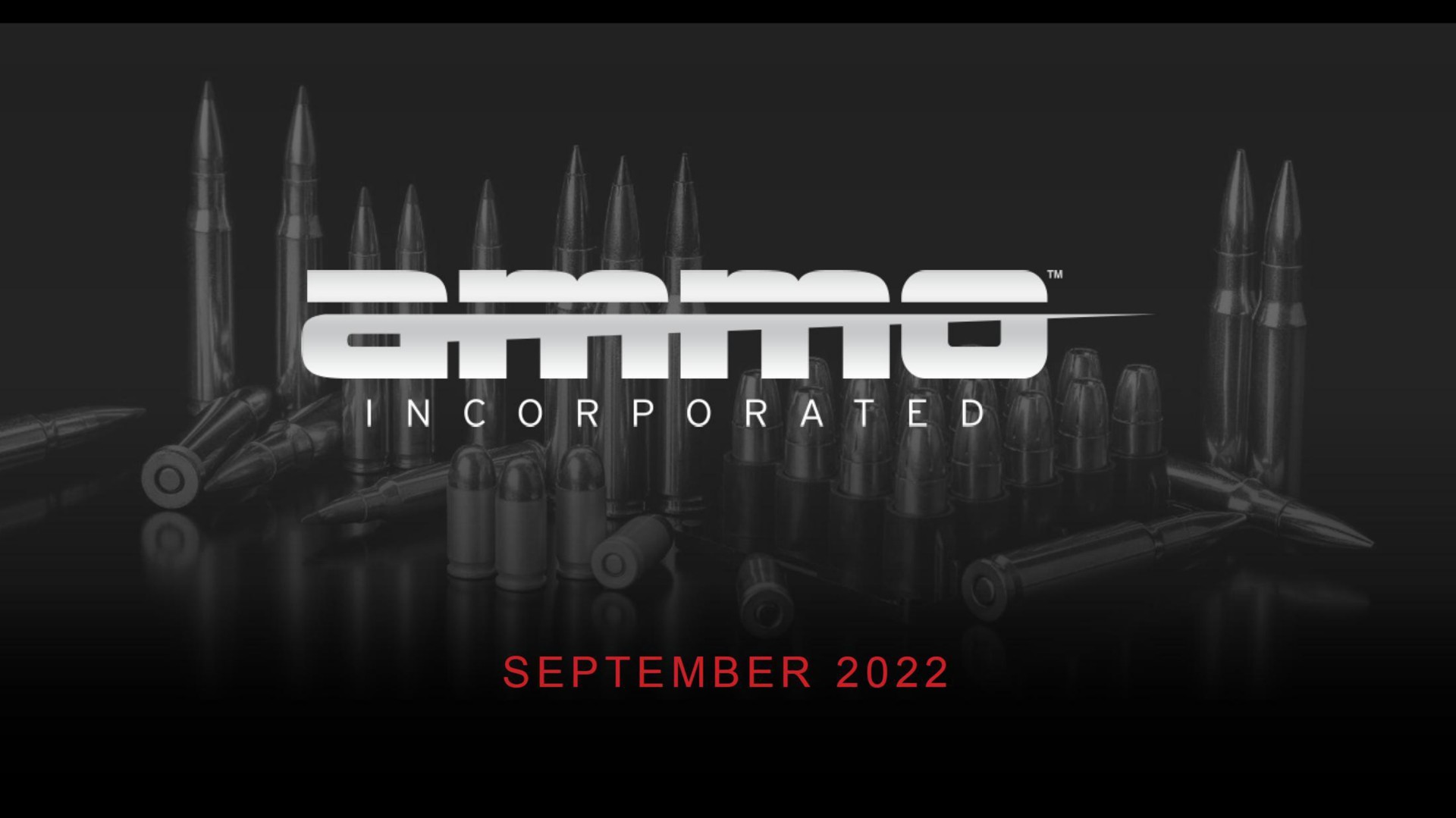 Ammo — Cover Slide investment banking deck slide