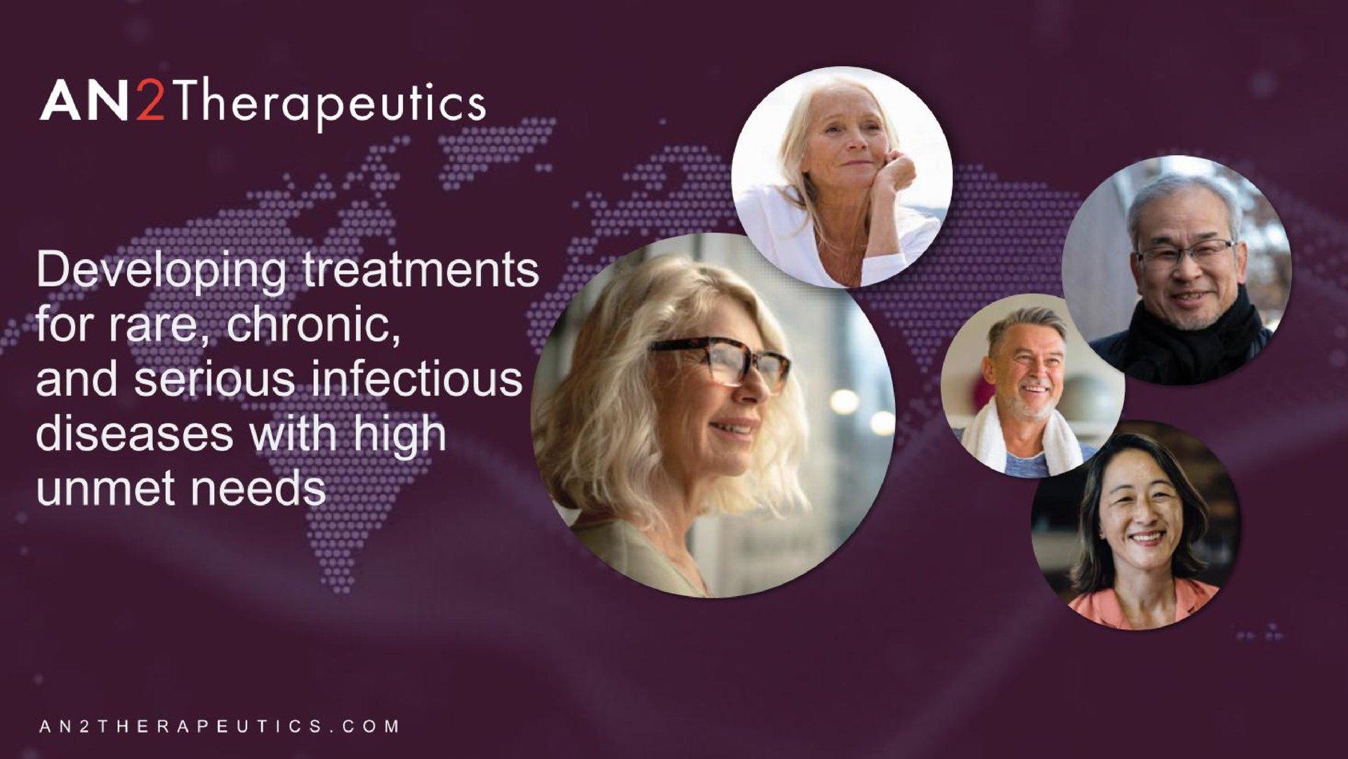 An2 Therapeutics — Cover Slide investment banking deck slide