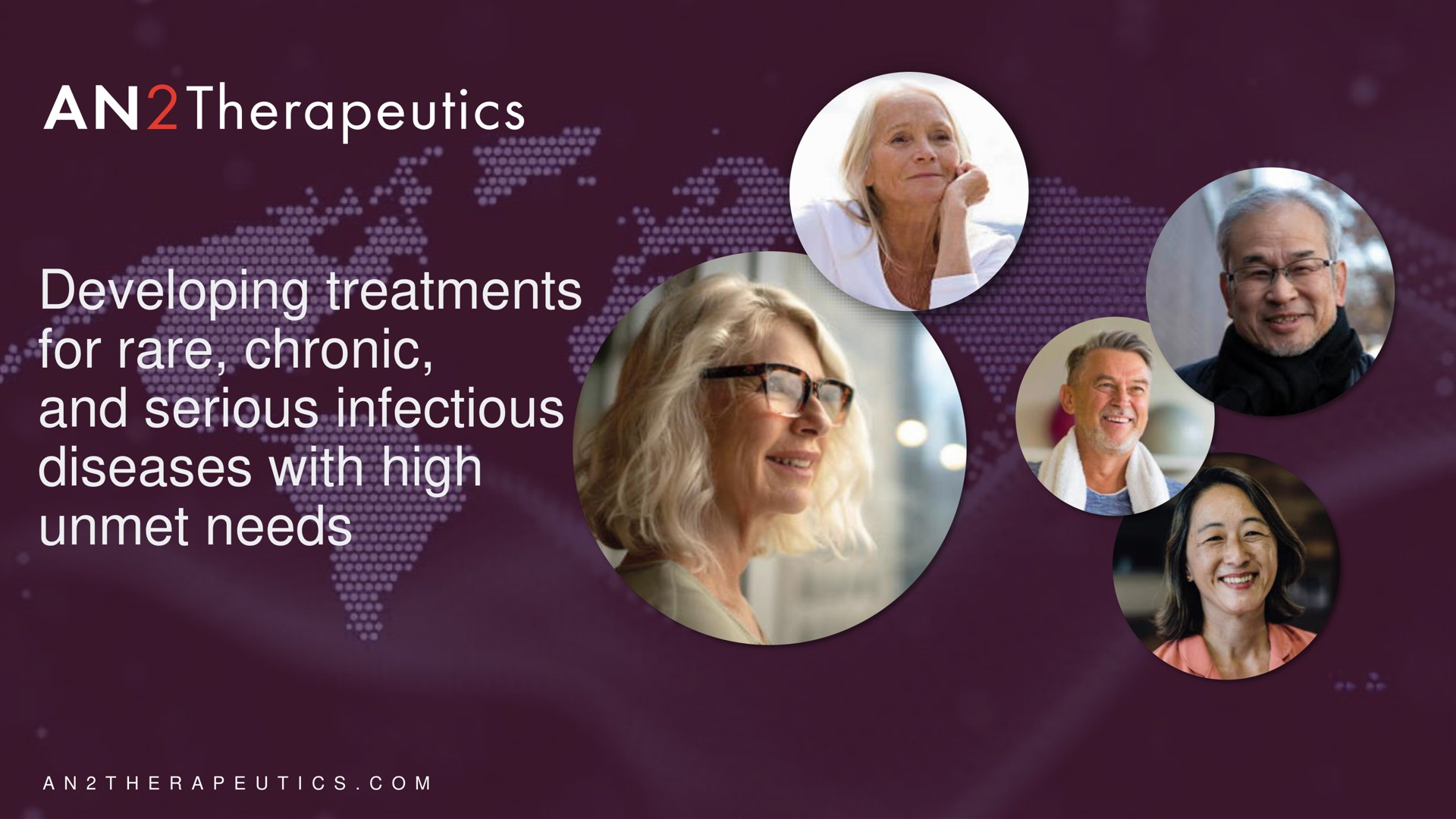 An2 Therapeutics — Cover Slide investment banking deck slide