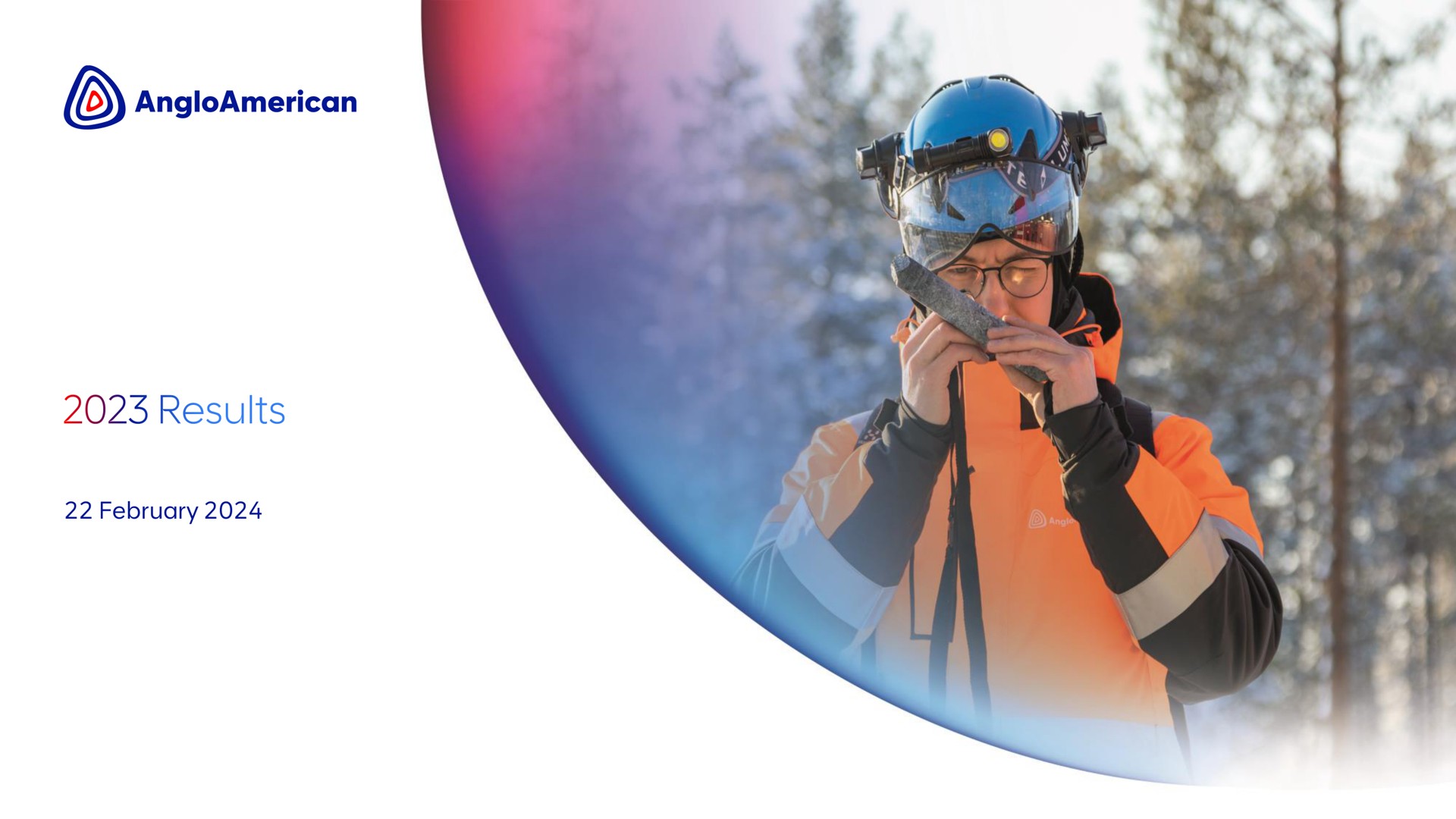 Anglo American — 2023 Results investment banking deck slide