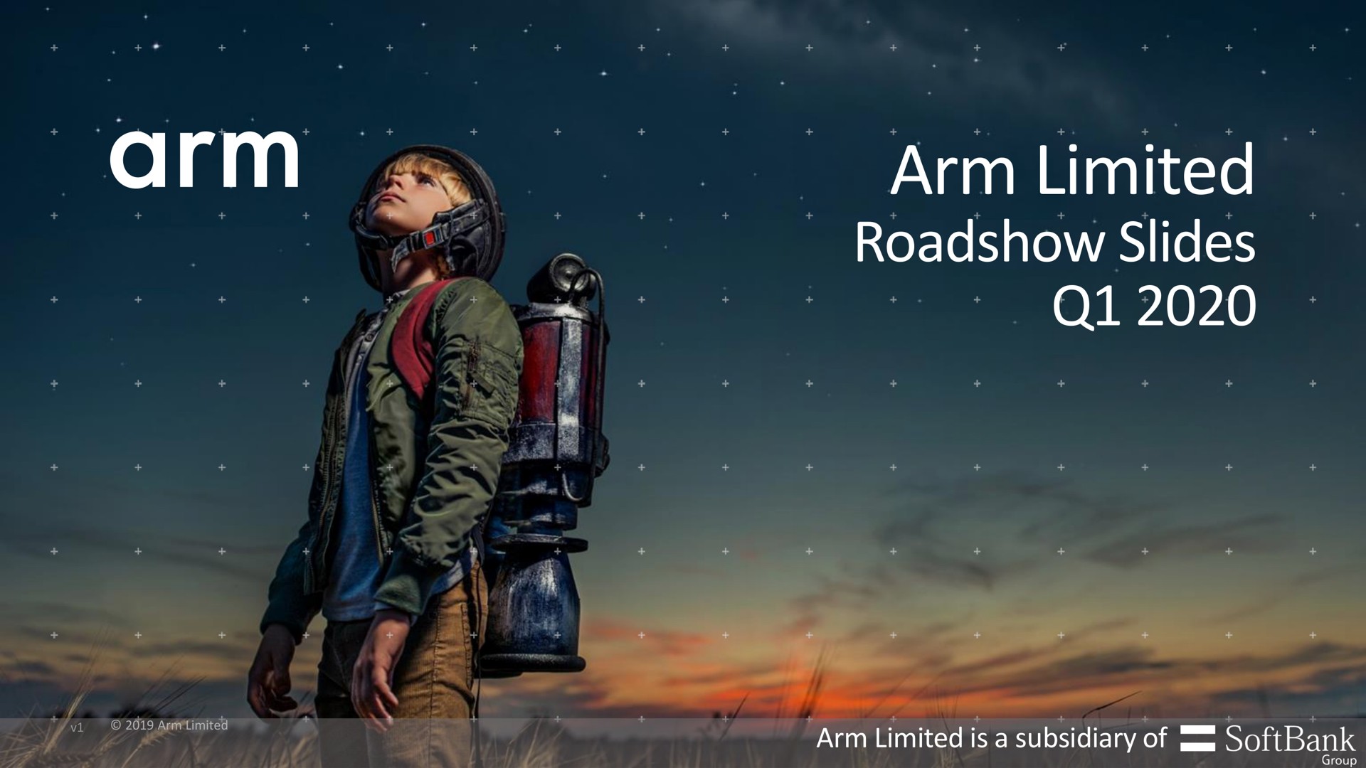 Arm — Arm Limited Roadshow Slides Q1 2020 investment banking deck slide