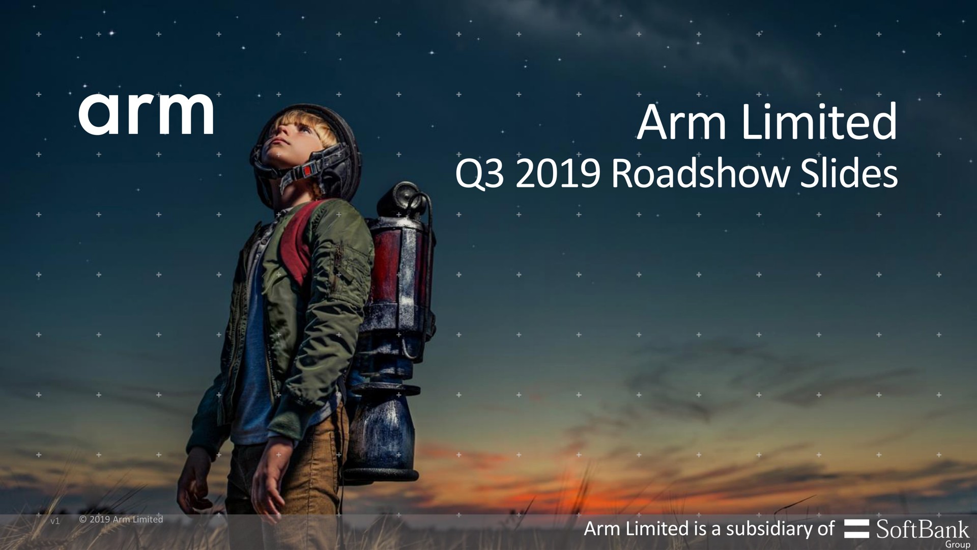 Arm — Arm Limited Q3 2019 Roadshow Slides investment banking deck slide