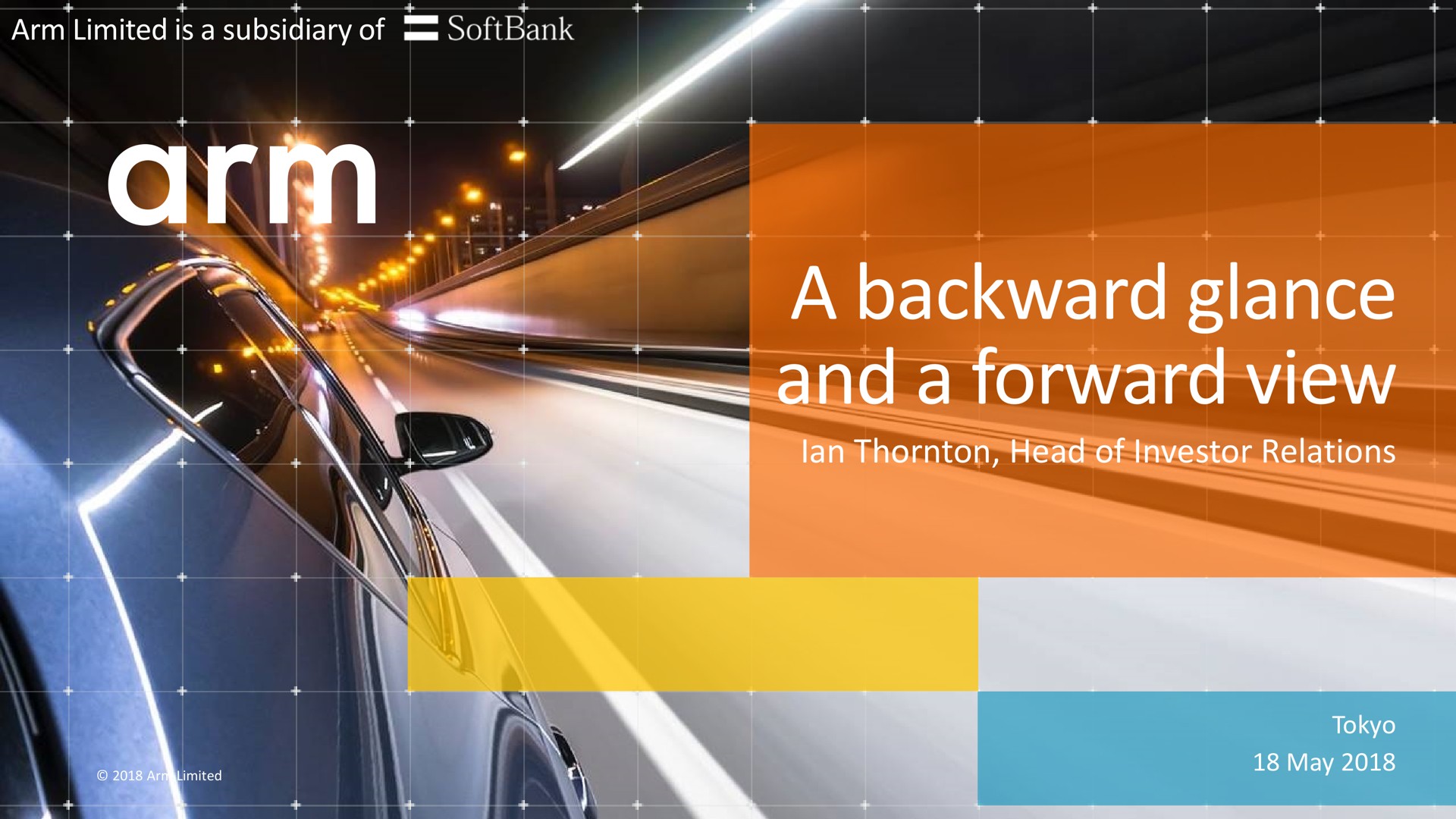 Arm — A backward glance and a forward view investment banking deck slide