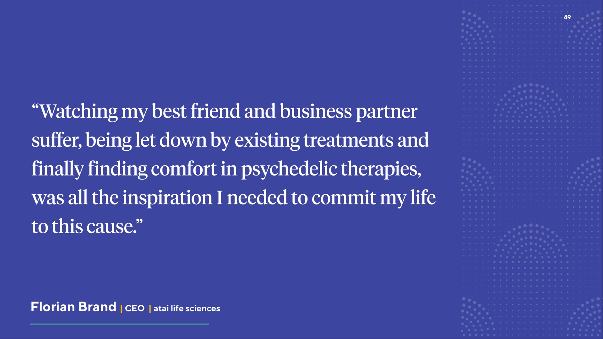 Quote slide 49 from Atai — Cover Slide
