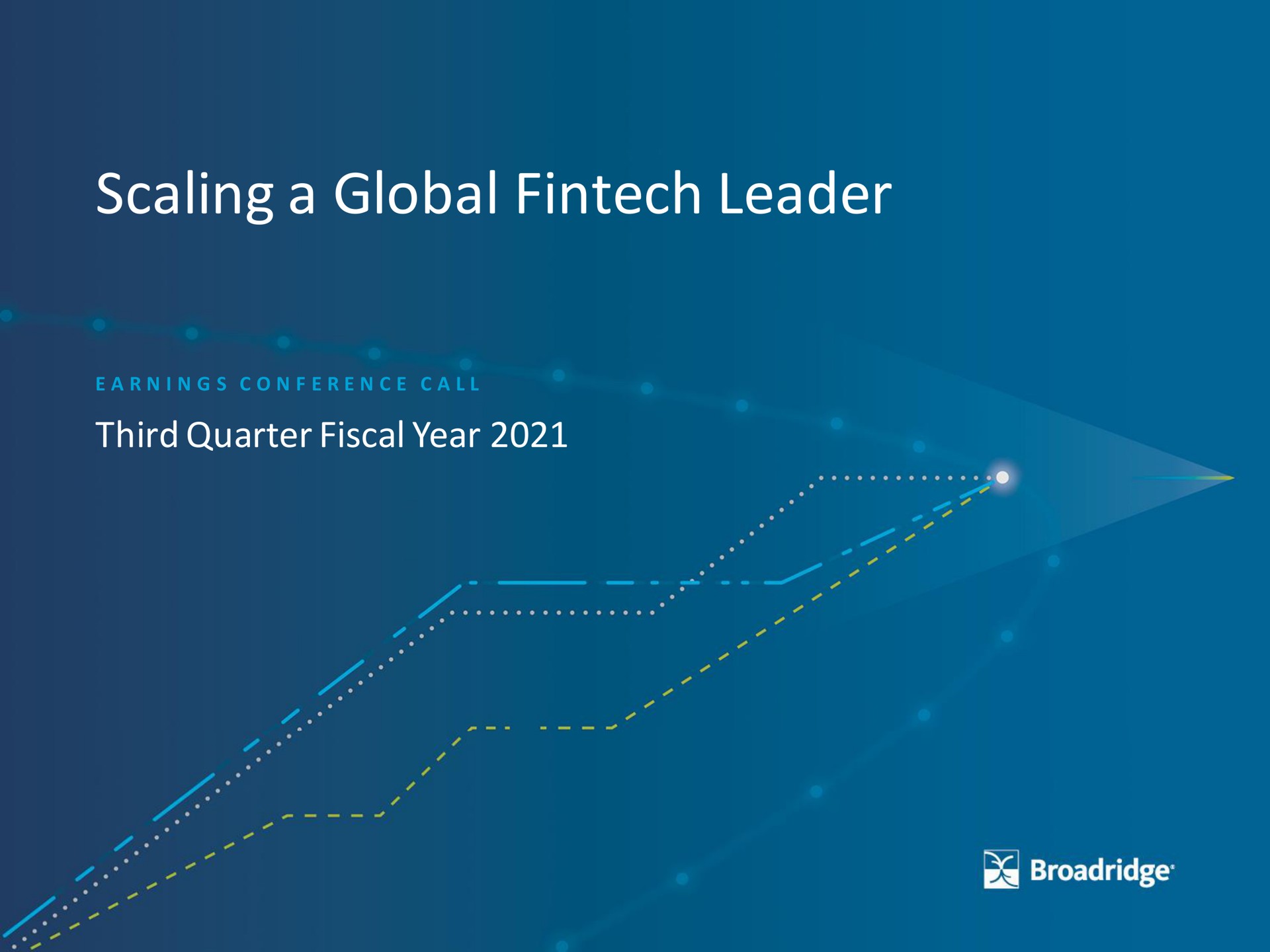 Broadridge Financial Solutions — Scaling a Global Fintech Leader investment banking deck slide