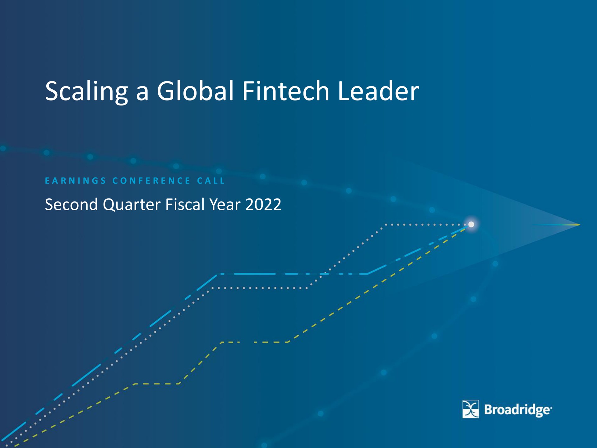 Broadridge Financial Solutions — Scaling a Global Fintech Leader investment banking deck slide