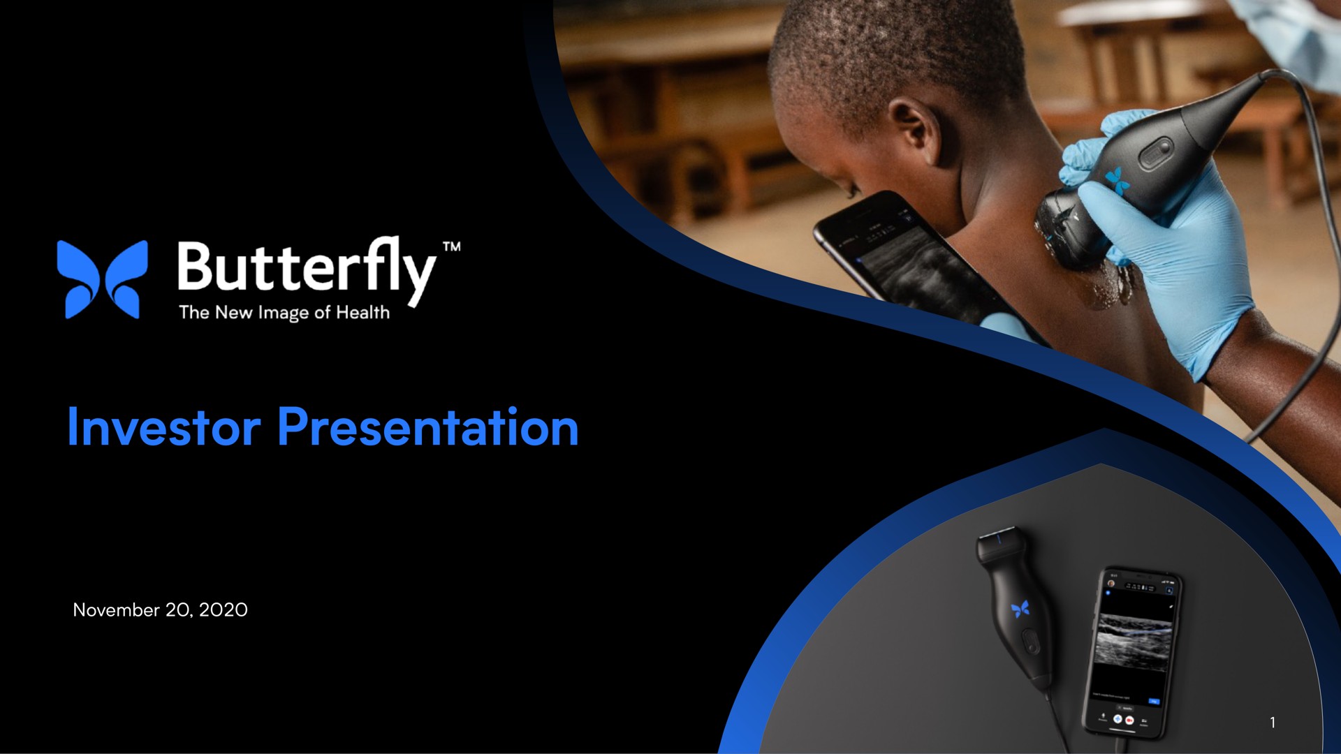 Butterfly — Investor Presentation investment banking deck slide