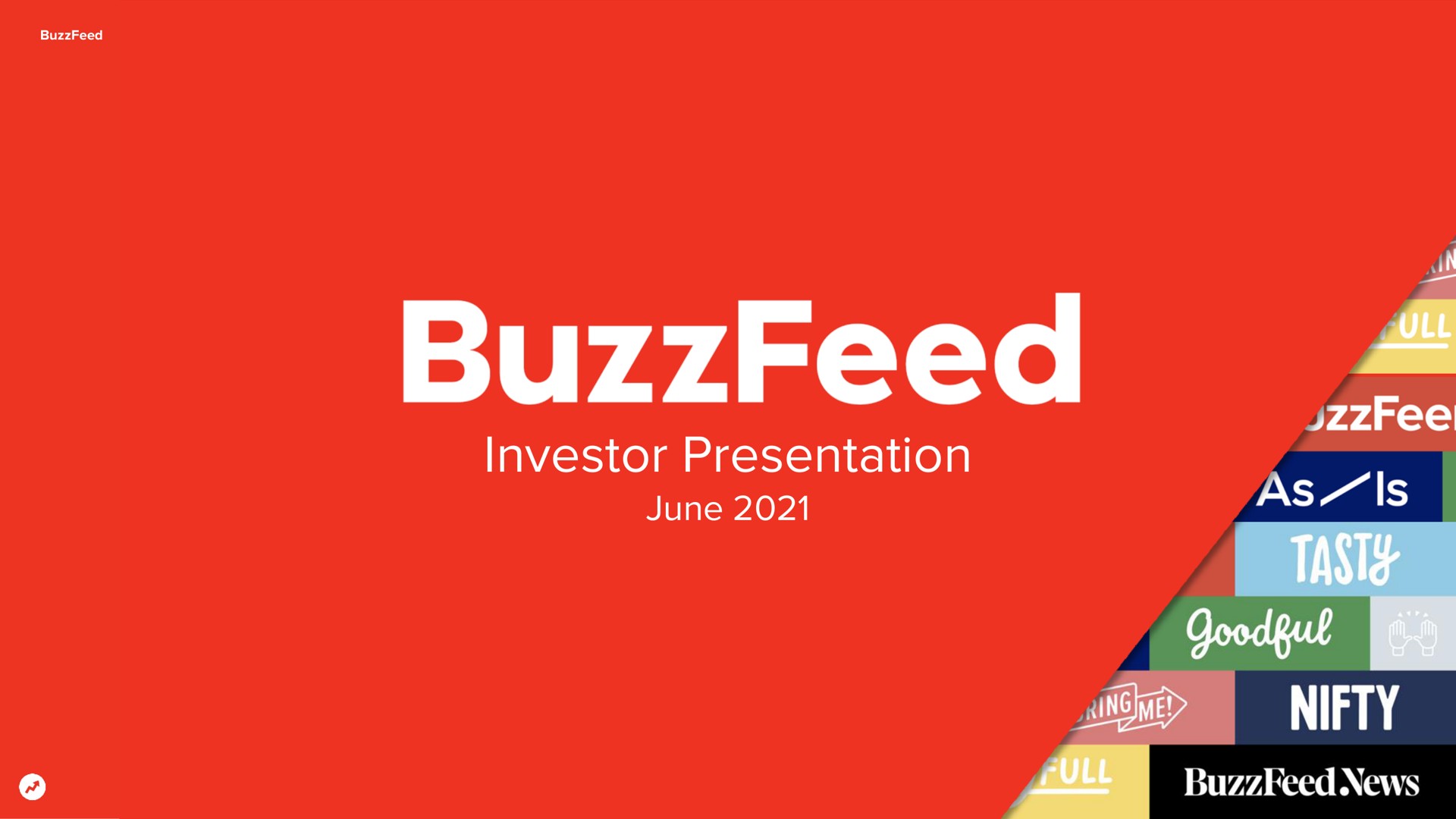 Buzzfeed investment banking deck slide