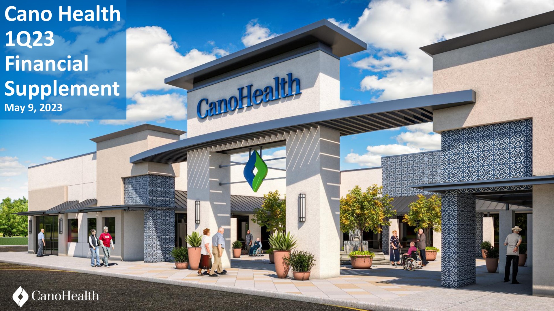 Cano Health — Cano Health 1Q23 Financial Supplement investment banking deck slide