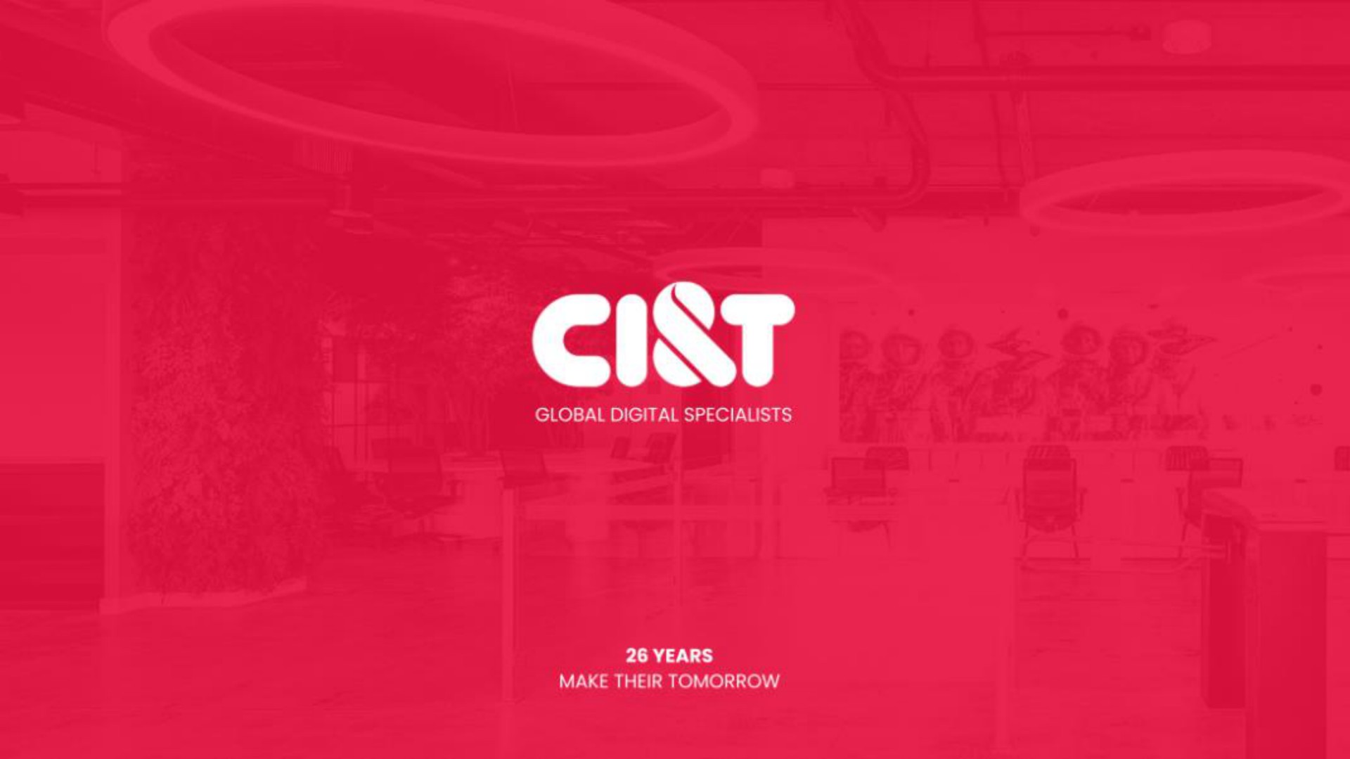 Ci T — Cover Slide investment banking deck slide
