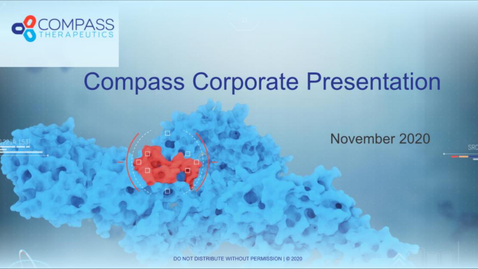 Compass Therapeutics — Compass Corporate Presentation investment banking deck slide