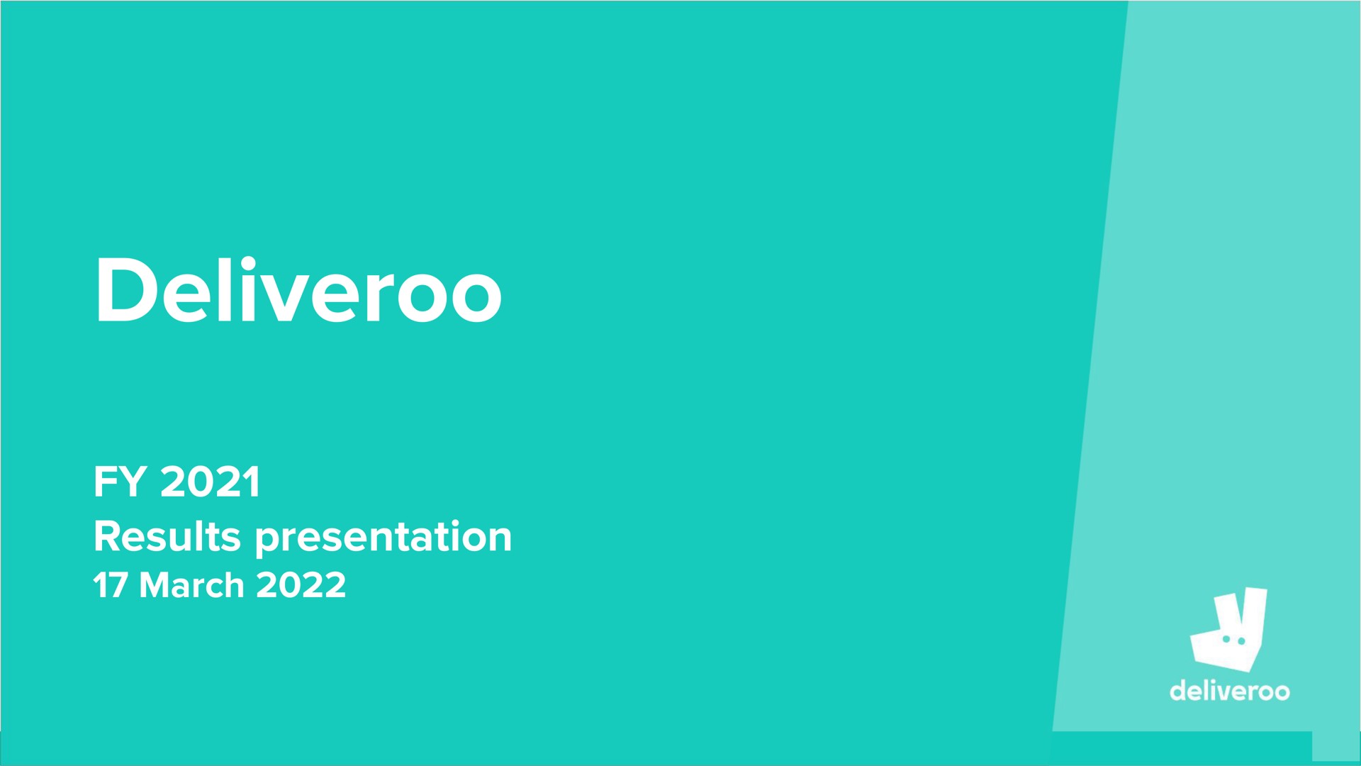 Deliveroo investment banking deck slide