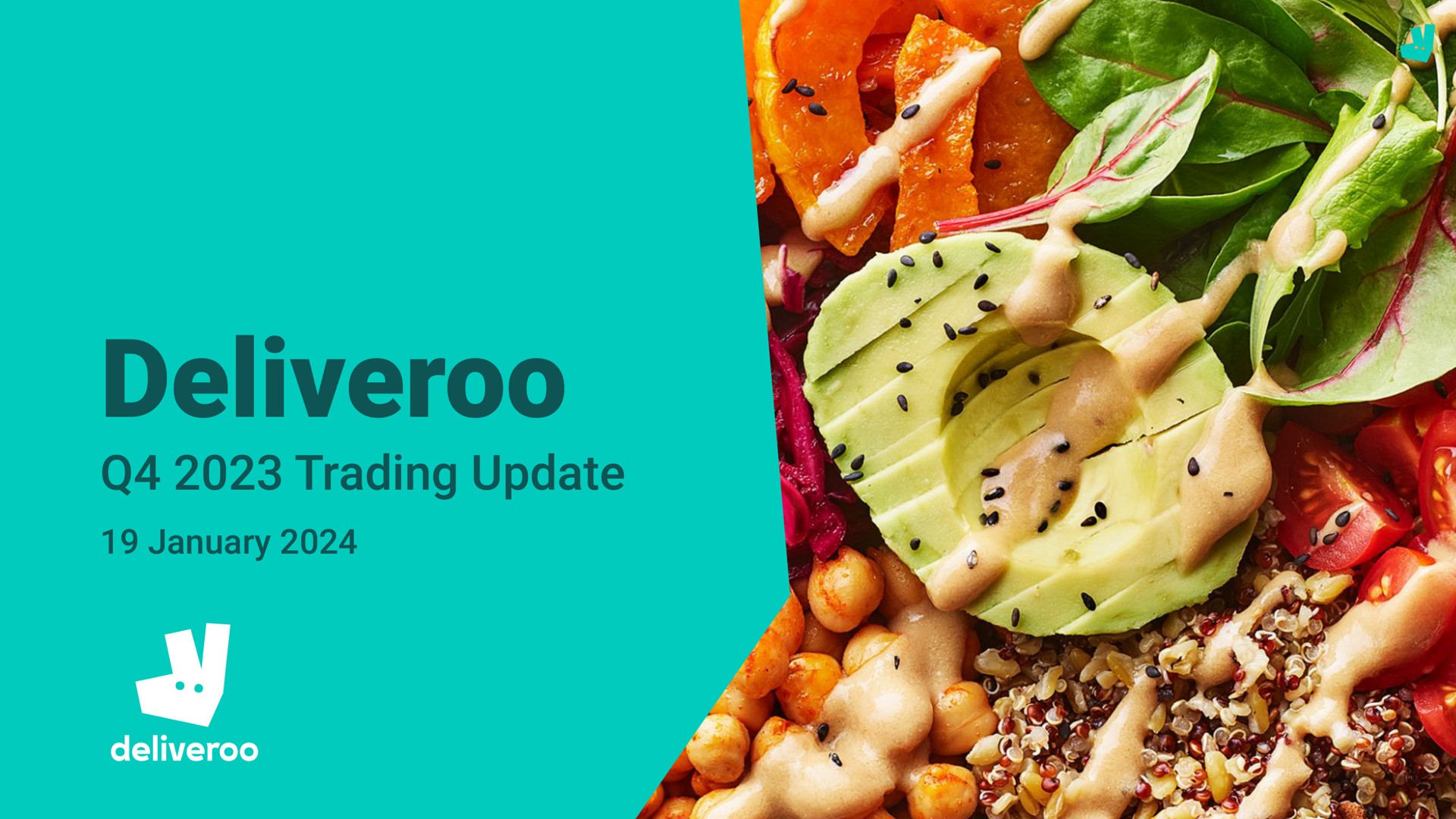 Deliveroo investment banking deck slide