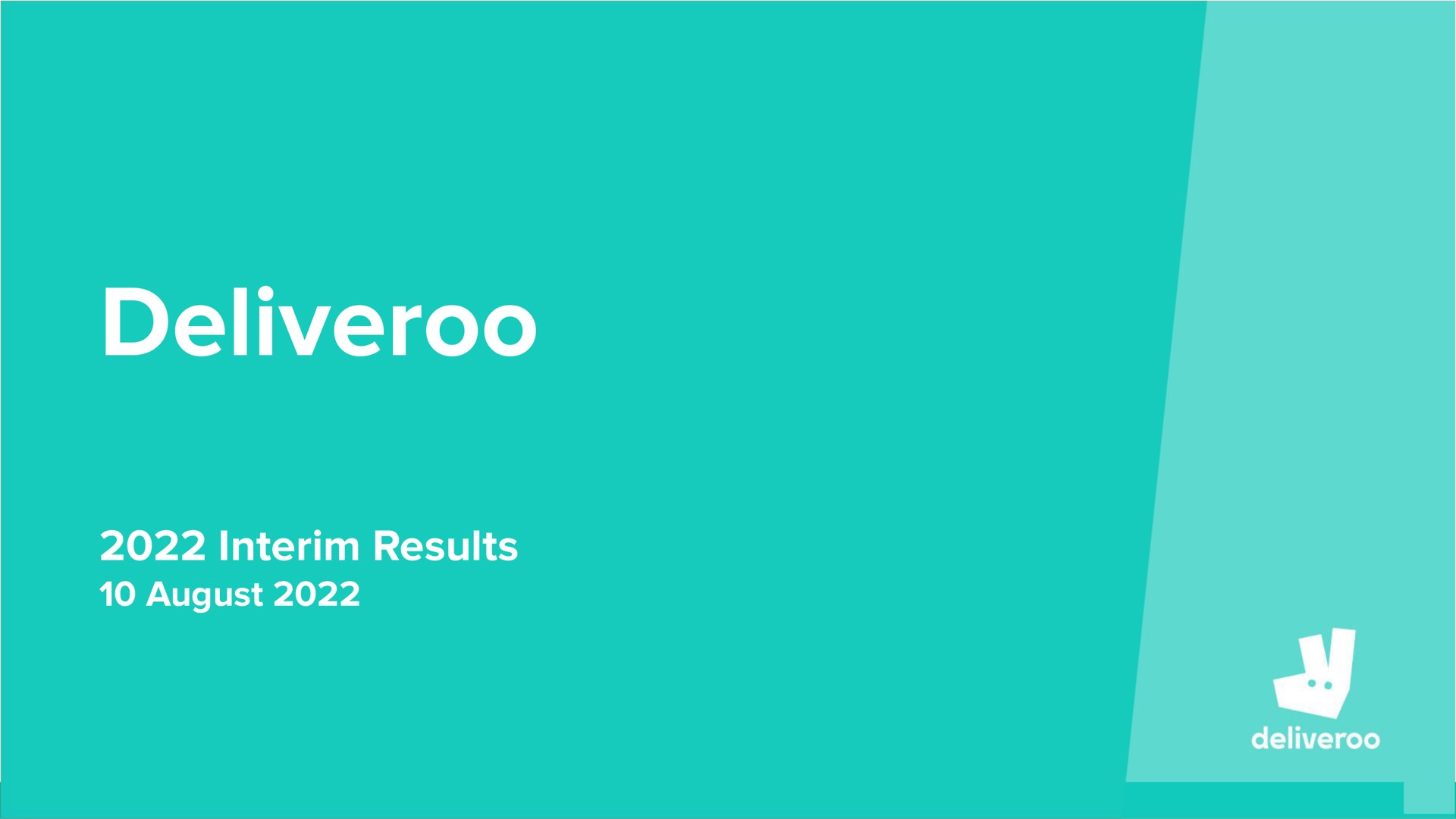 Deliveroo investment banking deck slide