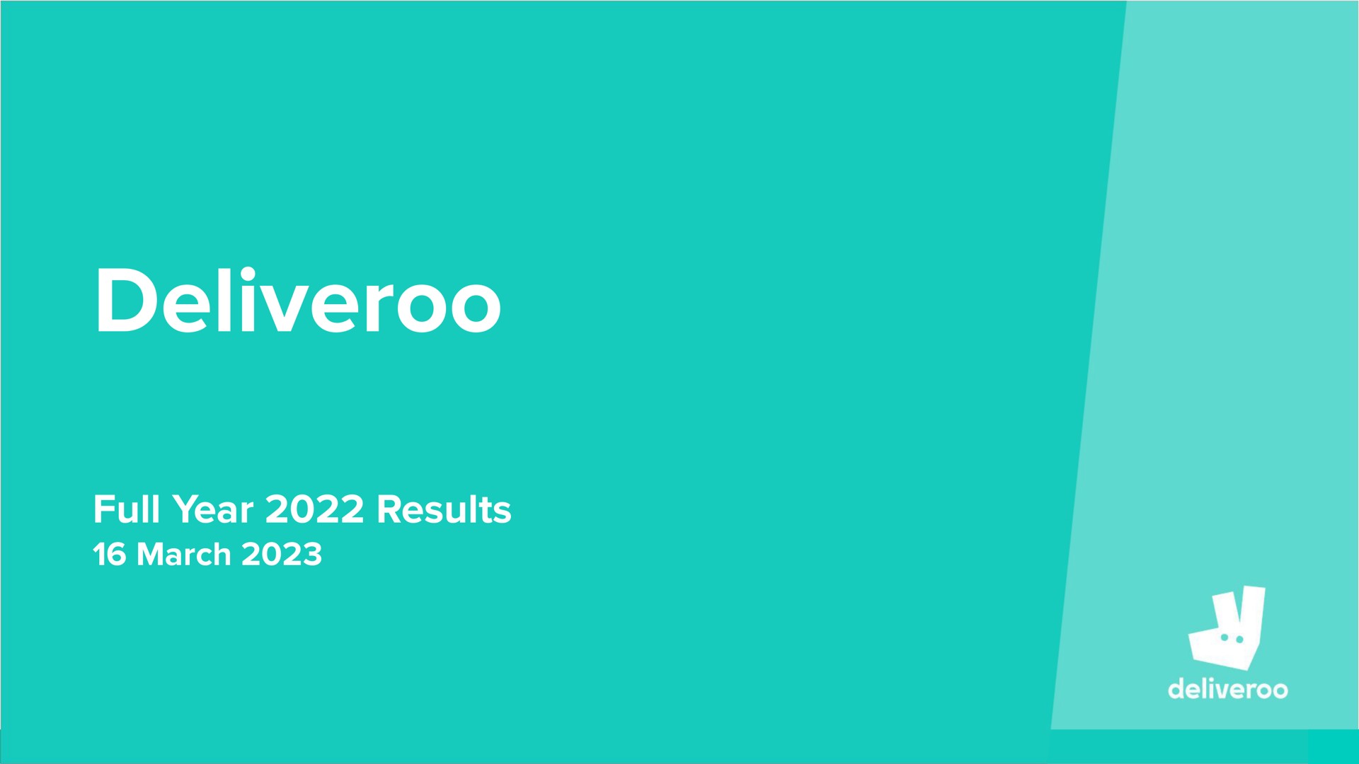 Deliveroo investment banking deck slide