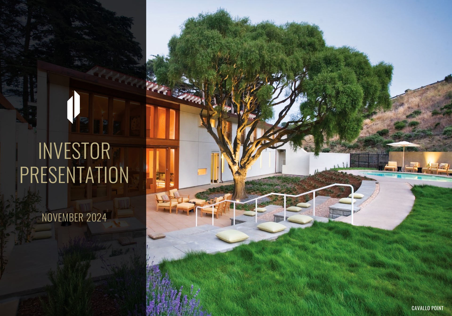 Diamondrock Hospitality — Investor Presentation investment banking deck slide