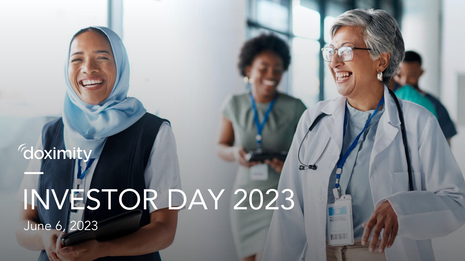 Doximity — Investor Day 2023 investment banking deck slide