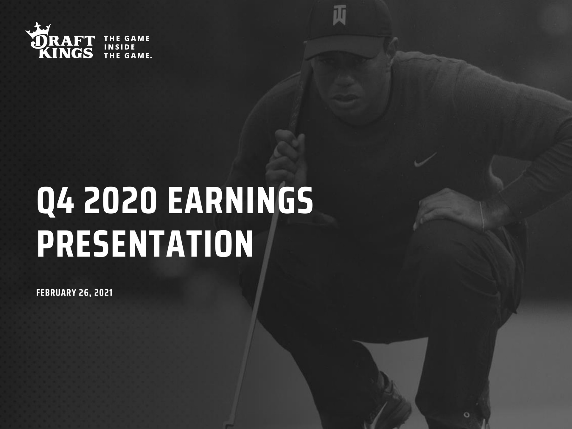 Draftkings — Q4 2020 Earnings Presentation investment banking deck slide