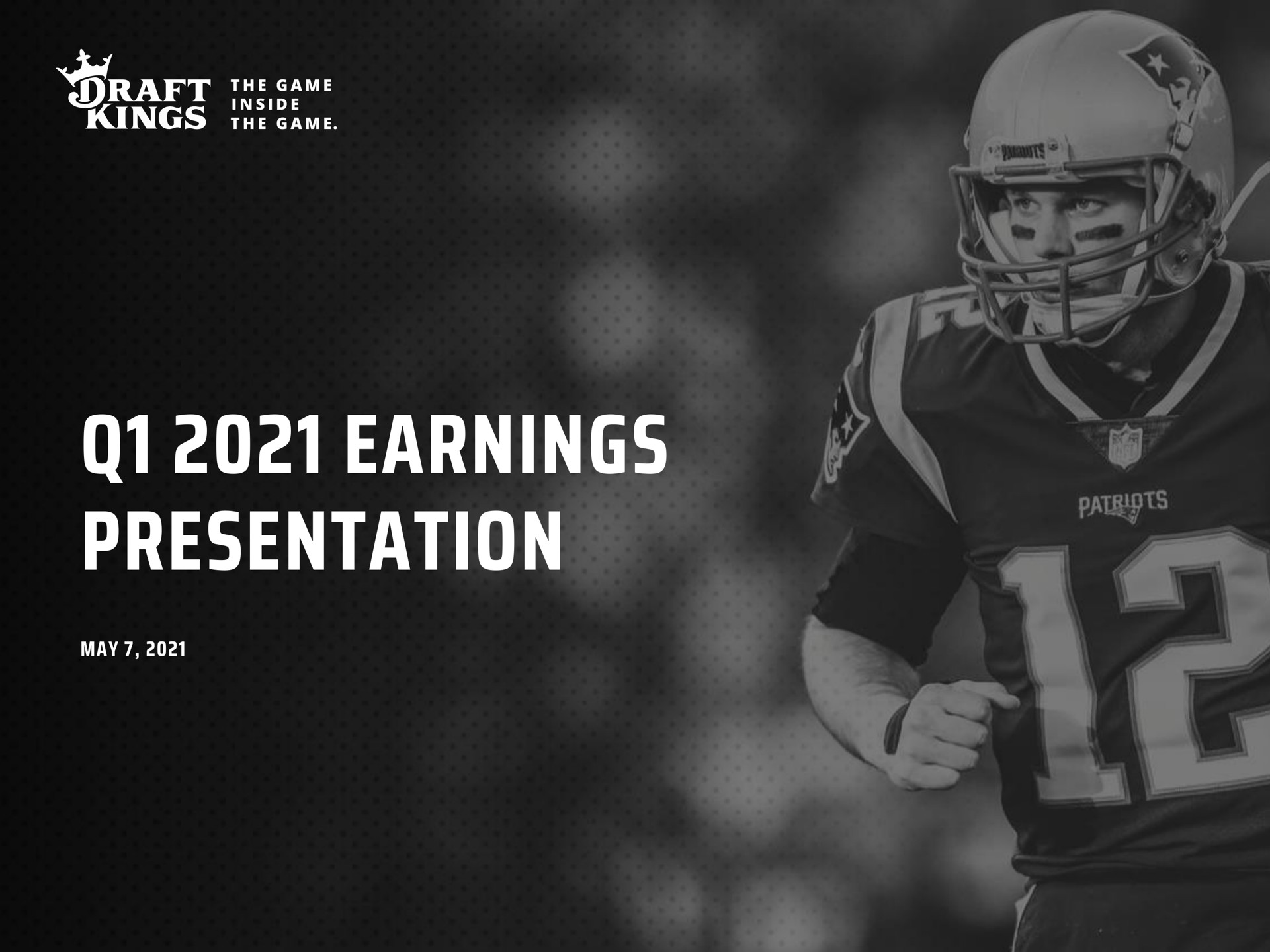 Draftkings — Q1 2021 Earnings Presentation investment banking deck slide