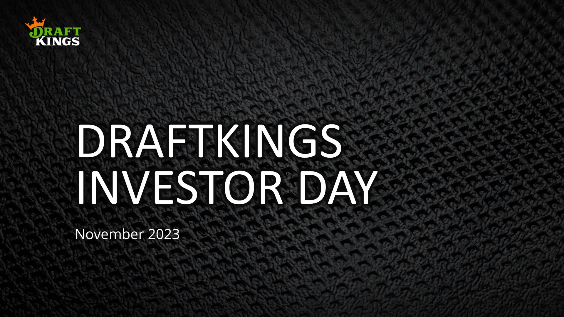 Draftkings — Draftkings Investor Day investment banking deck slide