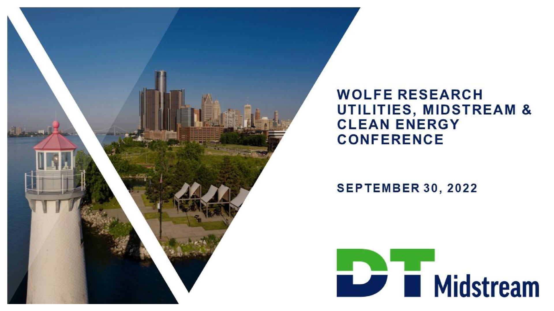 Dt Midstream — Wolfe Research Utilities, Midstream & Clean Energy Conference investment banking deck slide