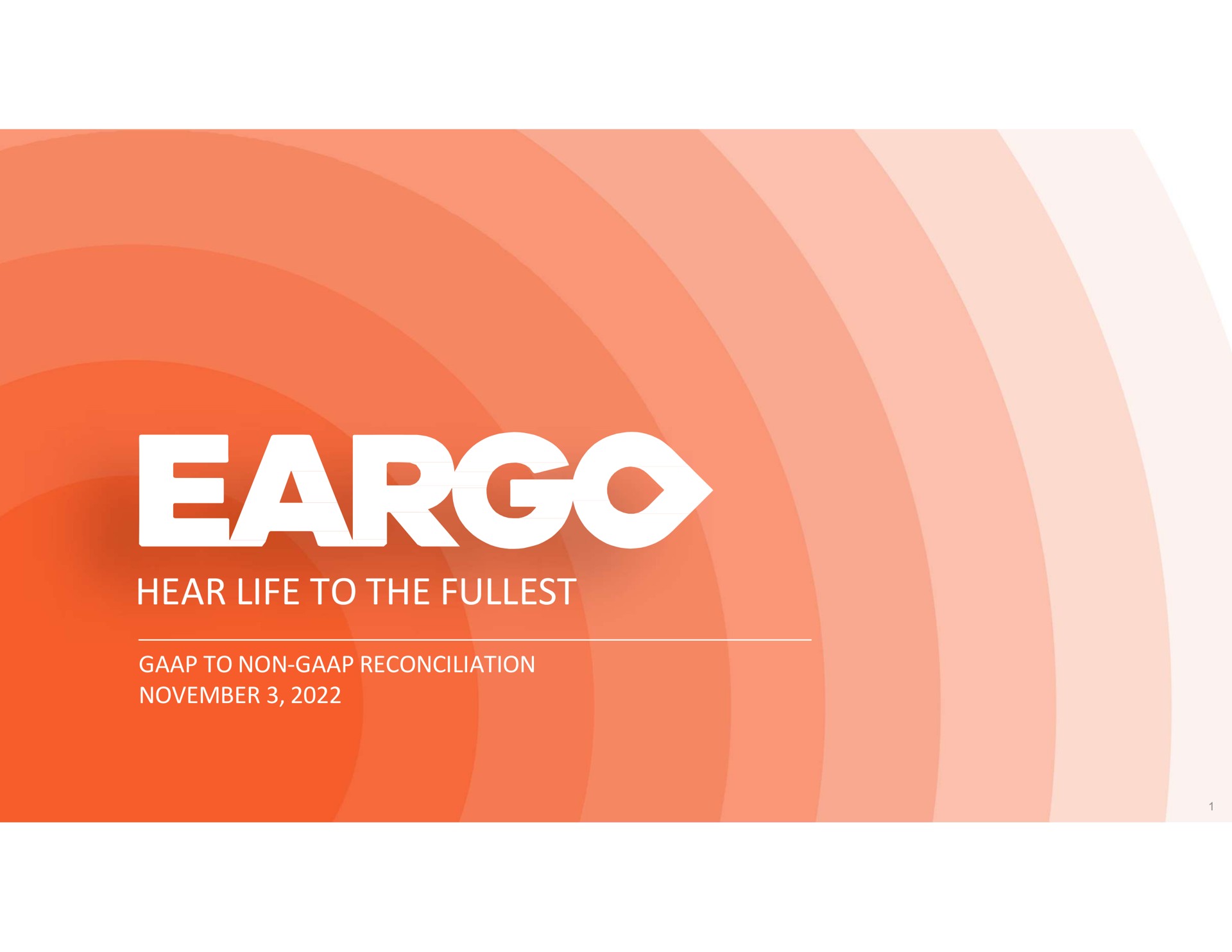 Eargo investment banking deck slide