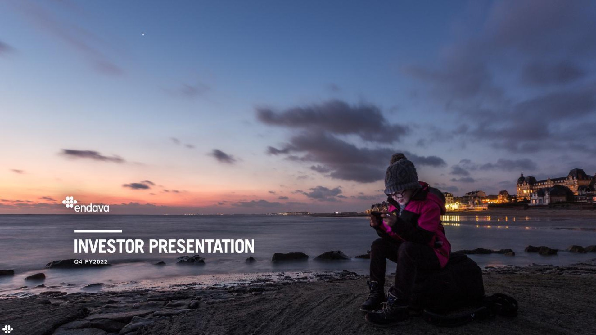 Endava — Investor Presentation investment banking deck slide