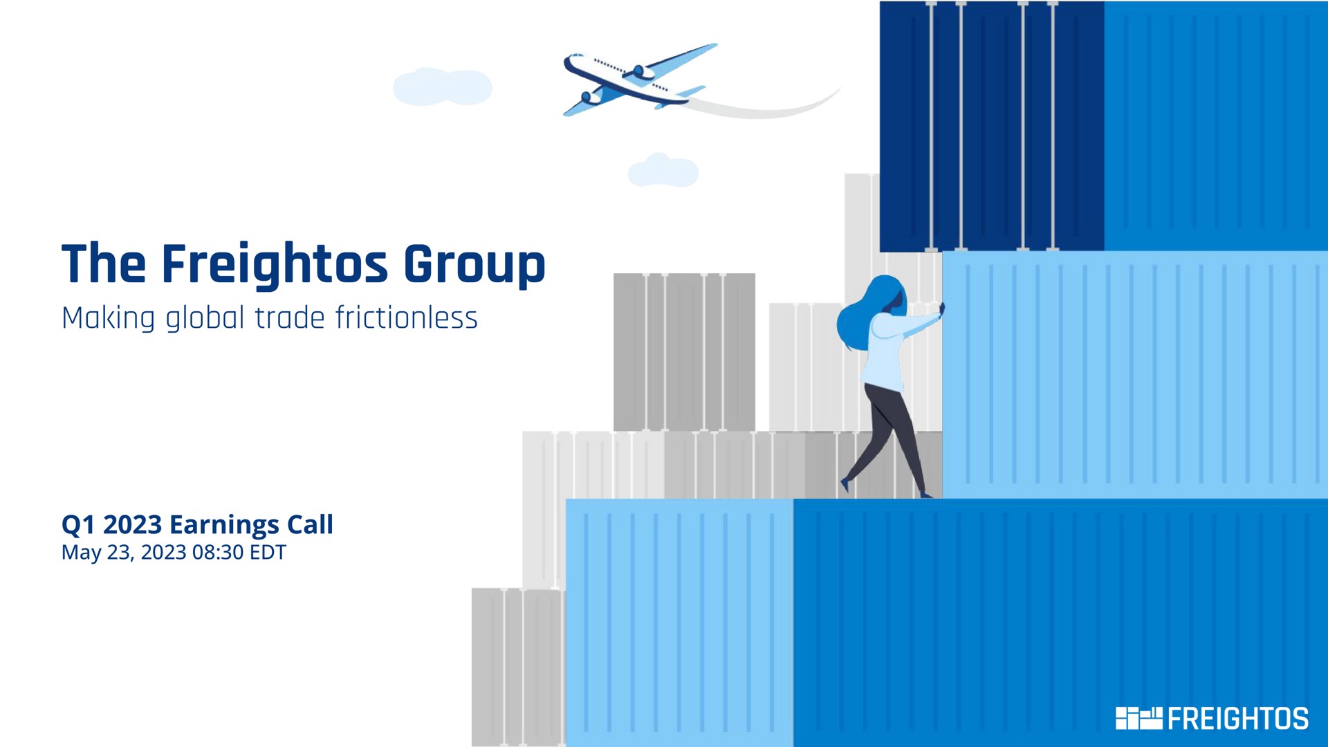 Freightos — The Freightos Group investment banking deck slide