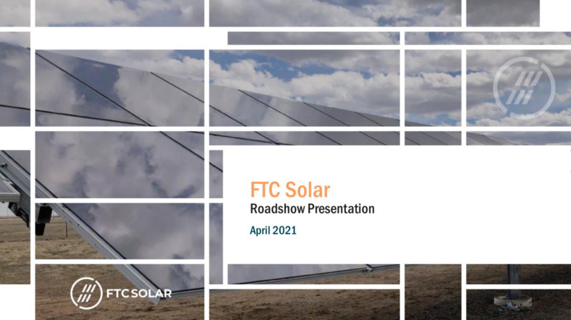 Ftc Solar investment banking deck slide