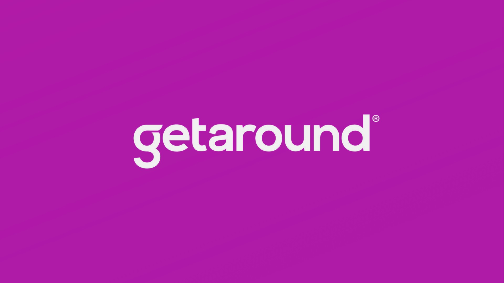 Getaround — cover slide investment banking deck slide