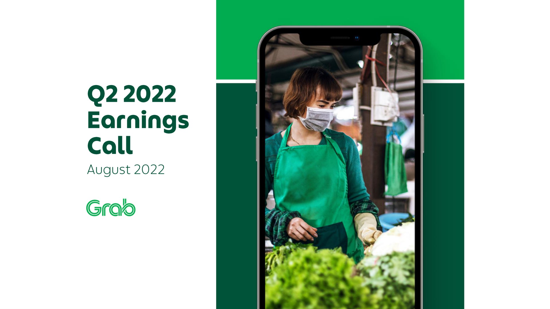 Grab — Q2 2022 Earnings Call investment banking deck slide