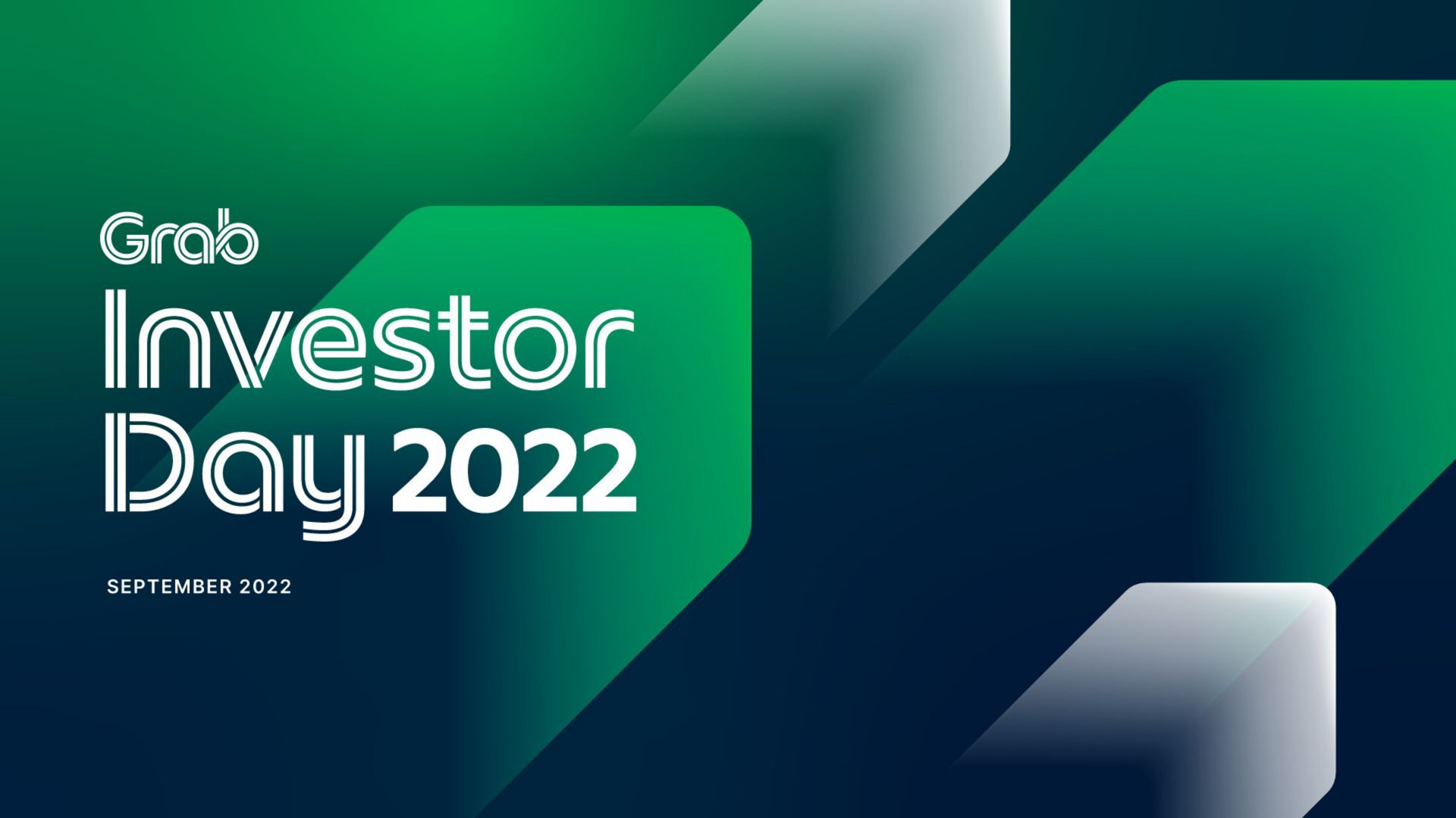 Grab — Grab Investor Day 2022 investment banking deck slide
