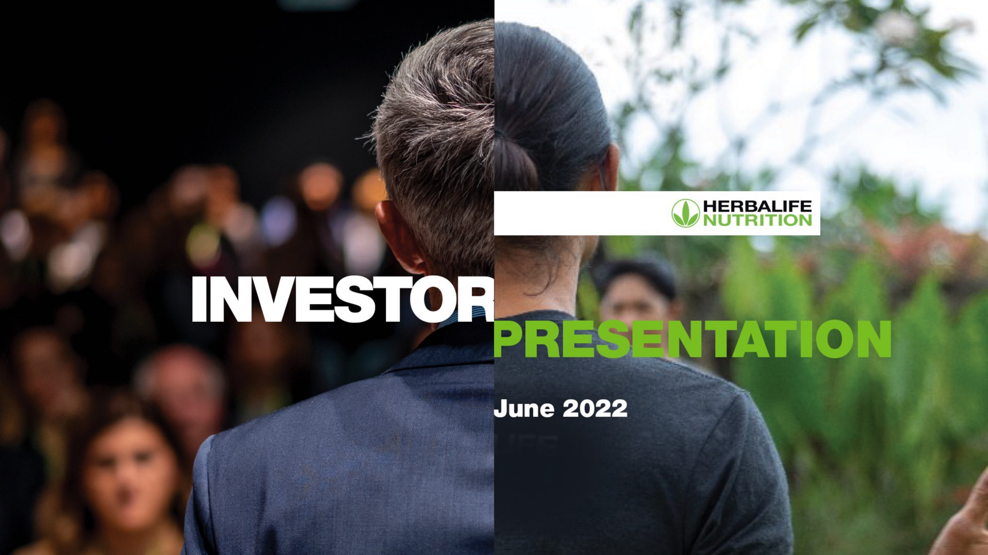 Herbalife — Investor Presentation investment banking deck slide