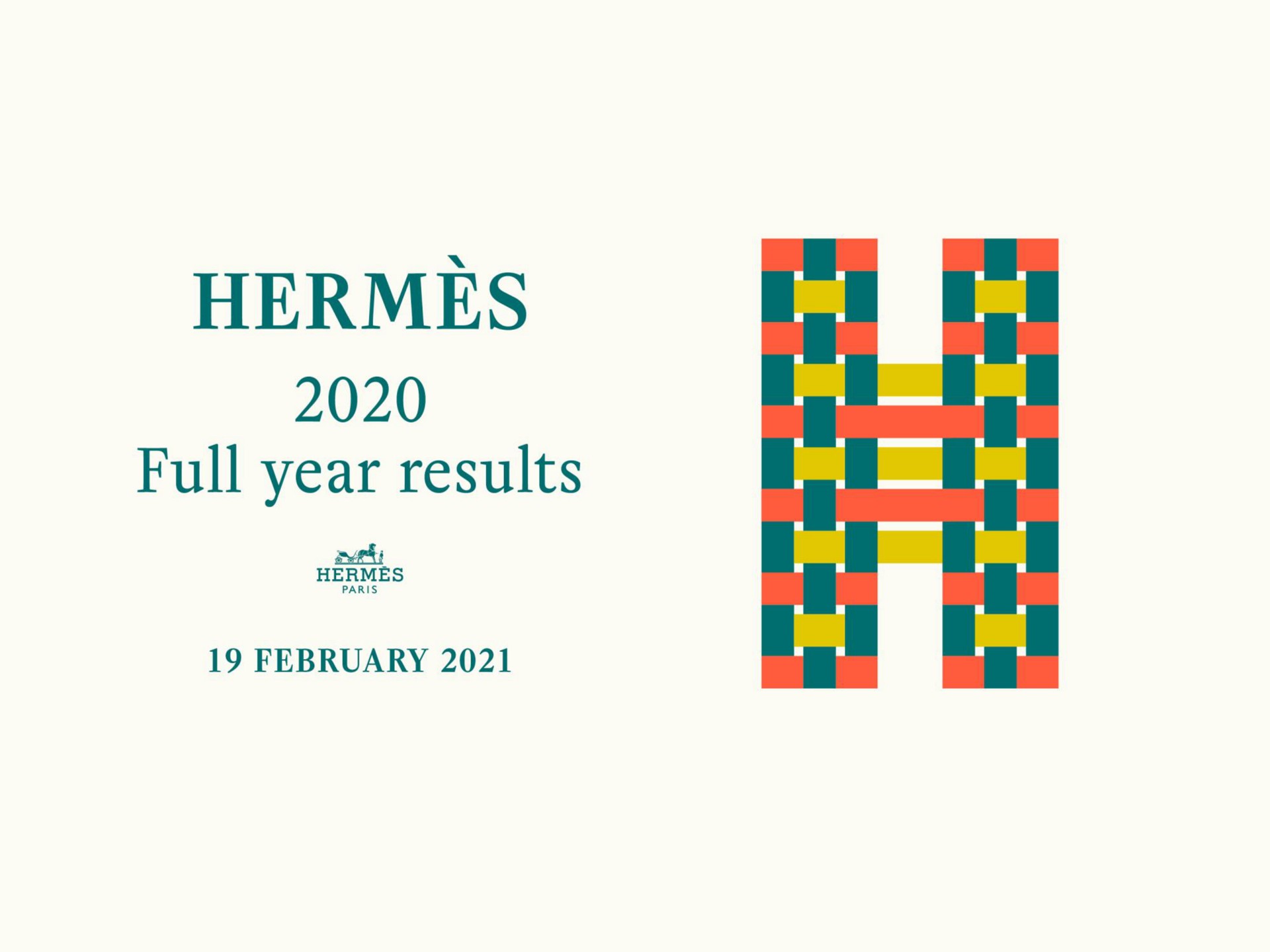 Hermes — HERMÈS 2020 Full year results investment banking deck slide