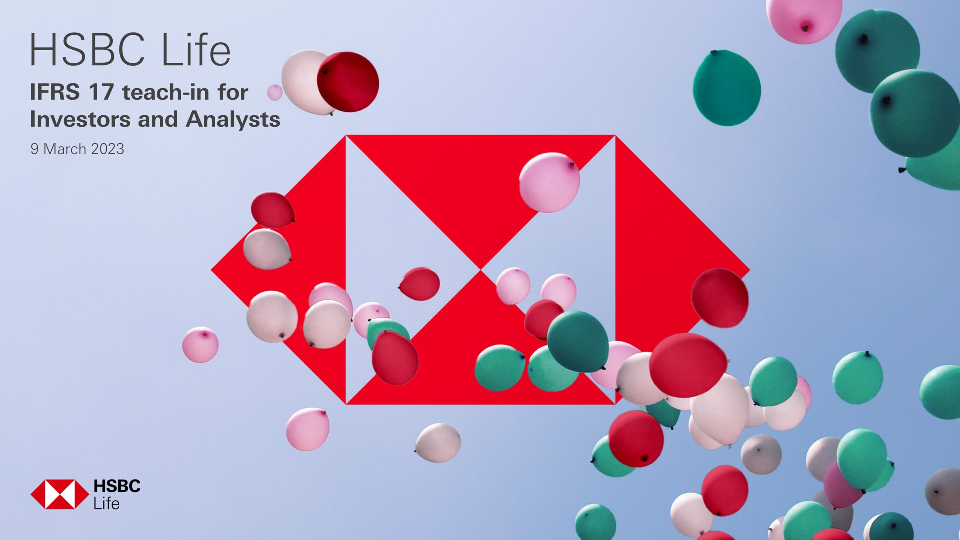 HSBC — HSBC Life investment banking deck slide