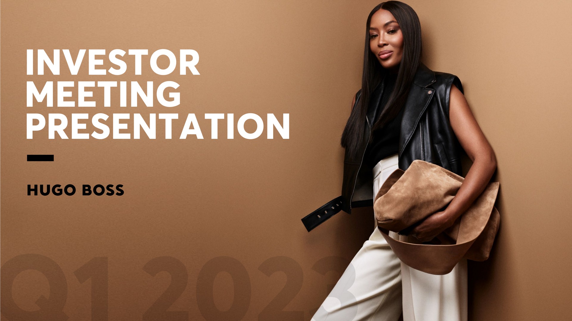 Hugo Boss — Investor Meeting Presentation investment banking deck slide