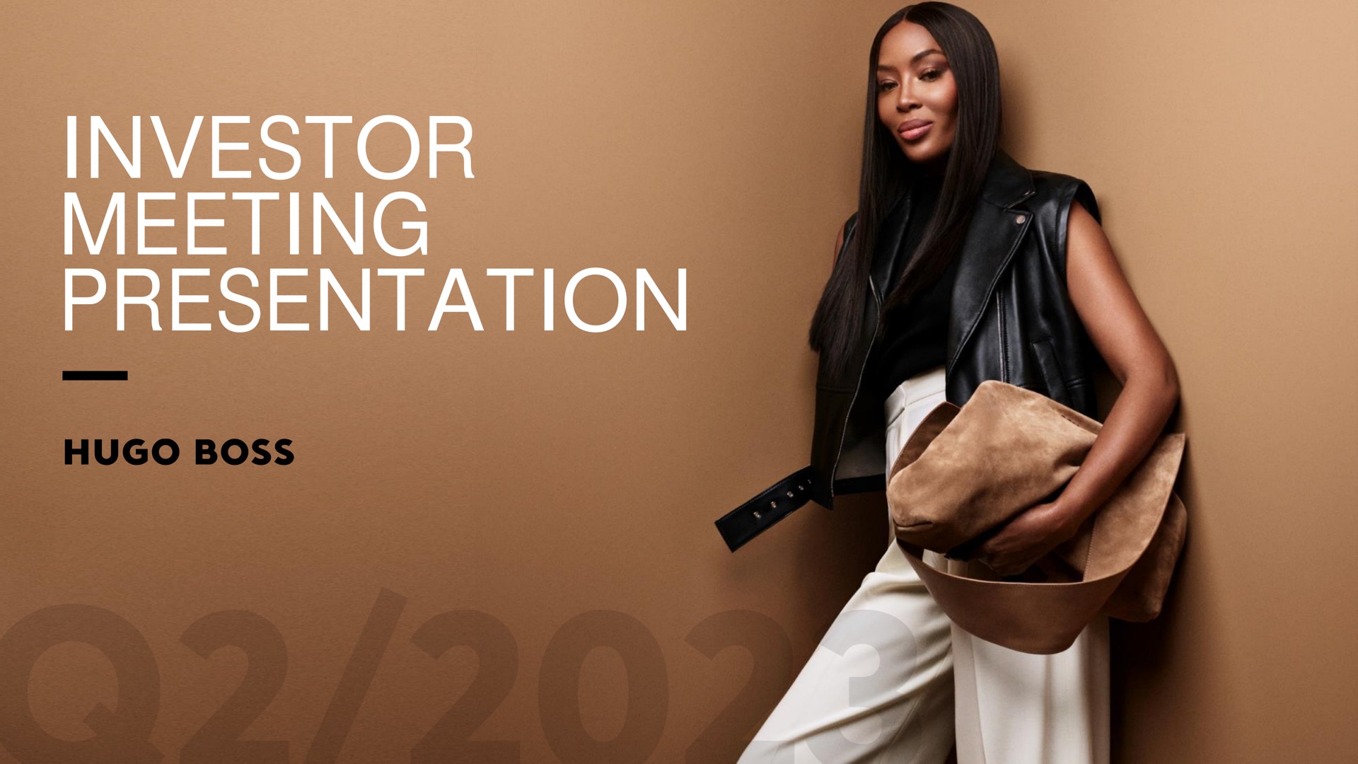 Hugo Boss — Investor Meeting Presentation investment banking deck slide