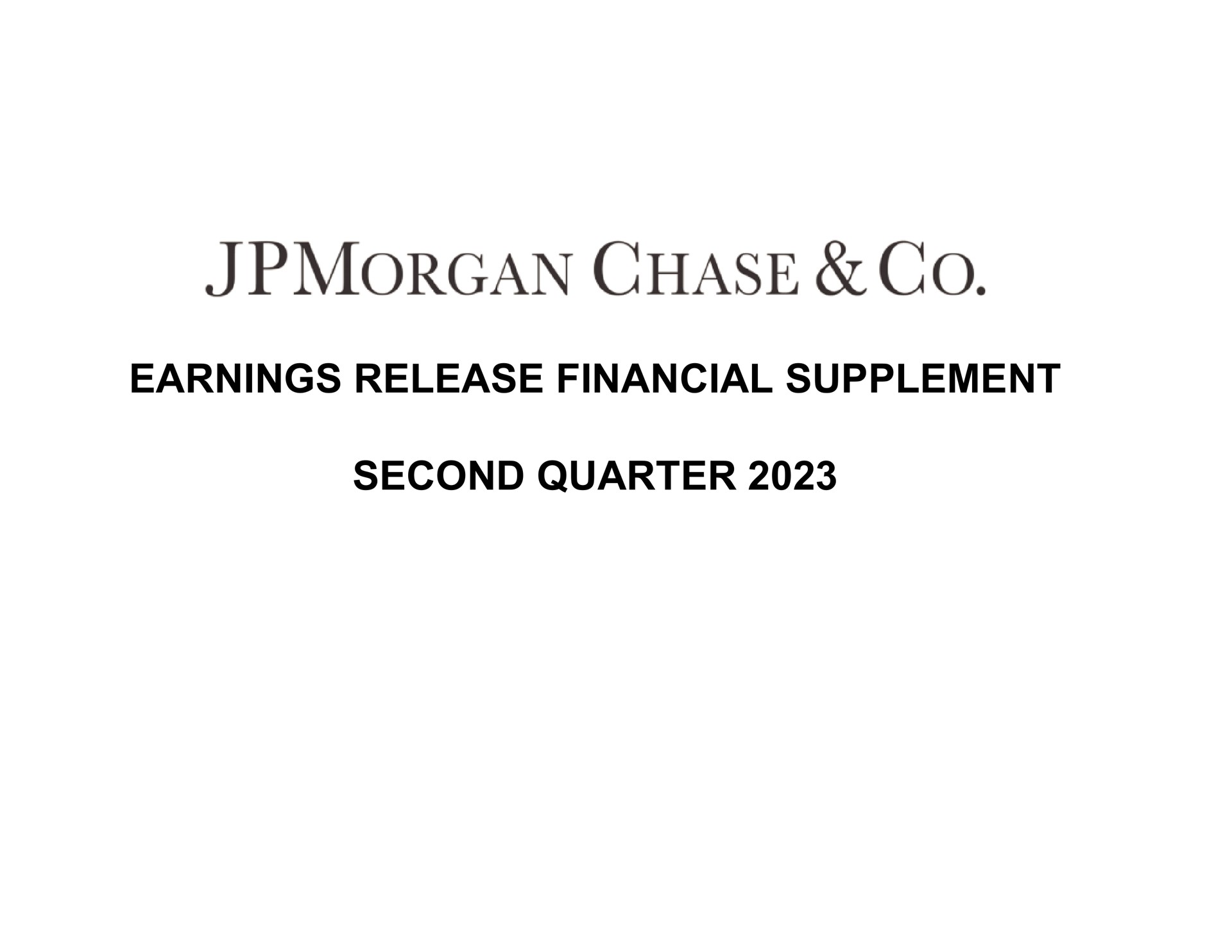 J P Morgan — Cover Slide investment banking deck slide