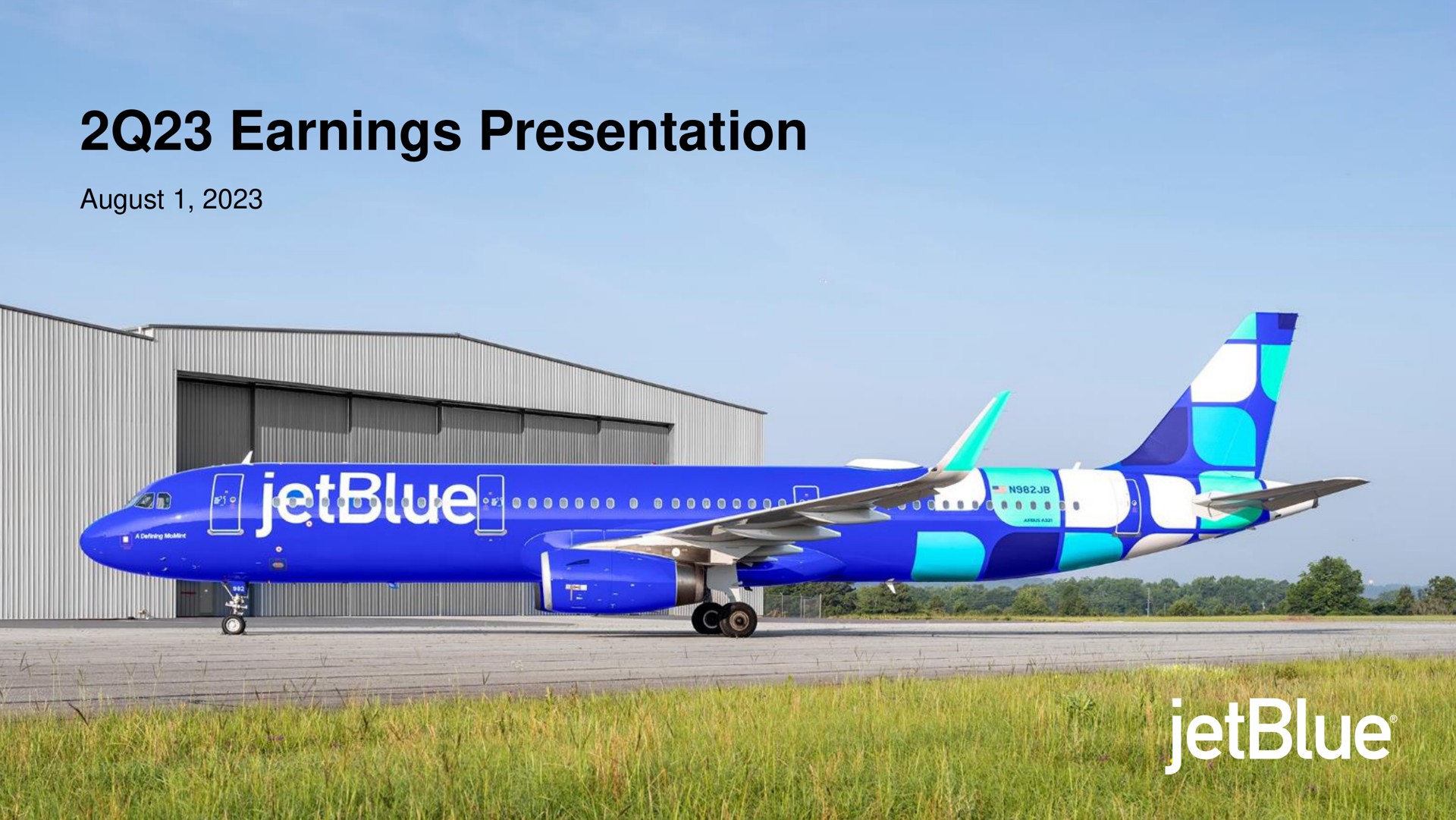 Jetblue — 2Q23 Earnings Presentation investment banking deck slide