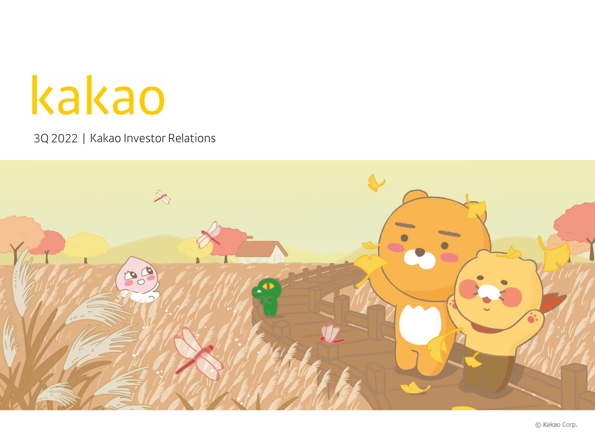 Kakao investment banking deck slide