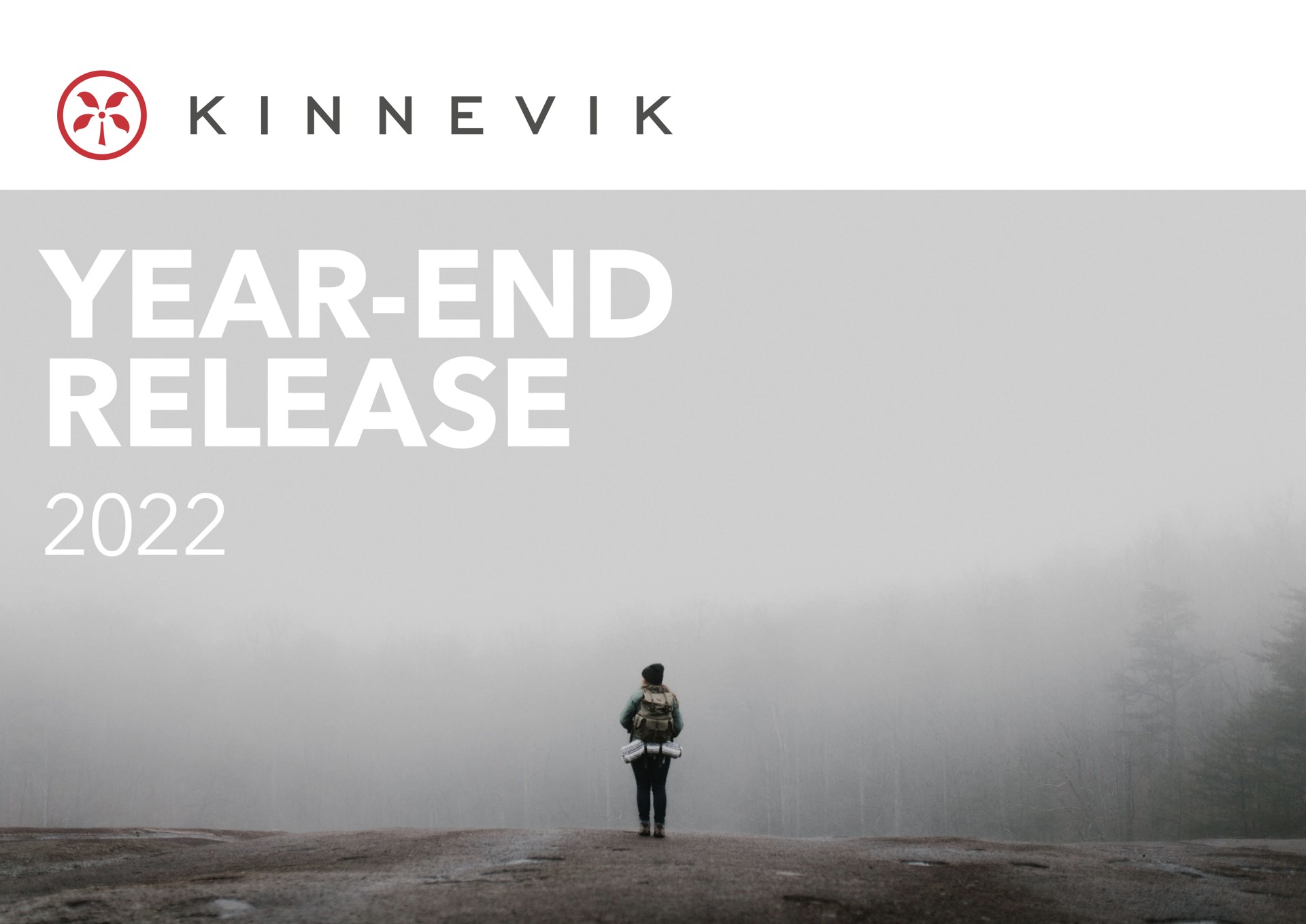 Kinnevik — Year-end Release investment banking deck slide