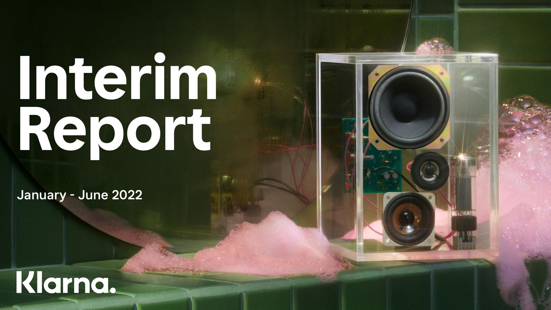 Klarna — Interim Report investment banking deck slide