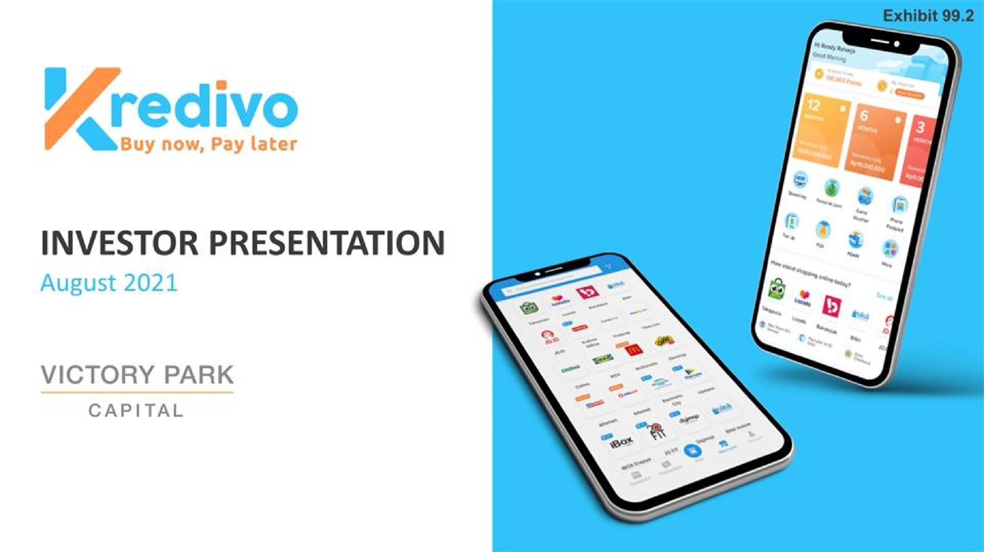 Kredivo — Investor Presentation investment banking deck slide