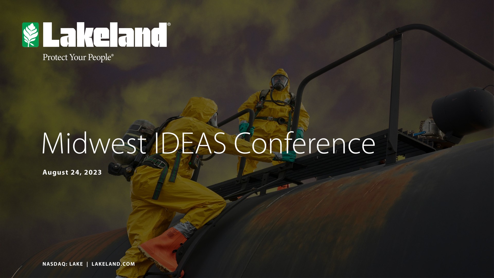 Lakeland Bancorp — Midwest IDEAS Conference investment banking deck slide