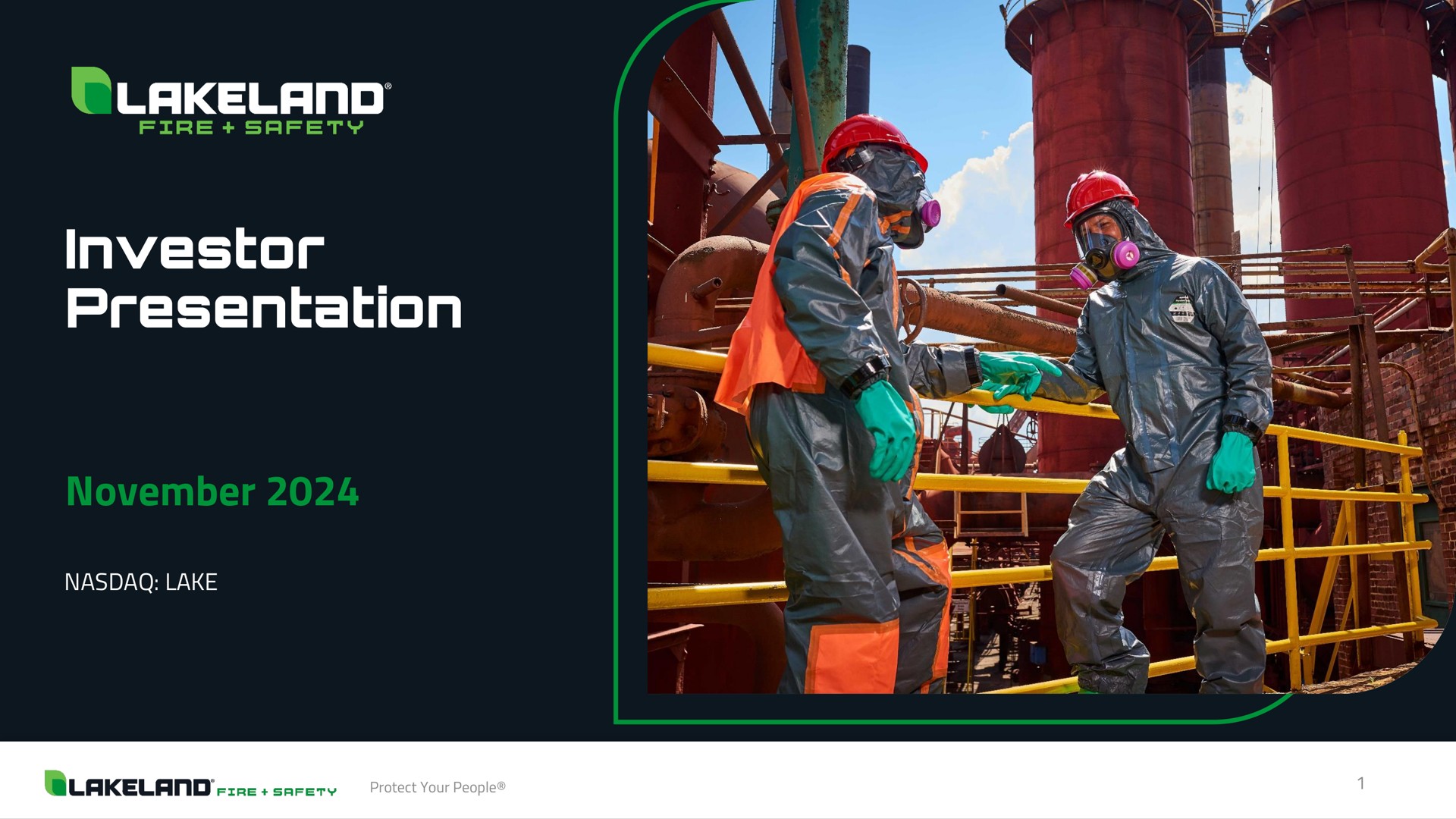 Lakeland Bancorp — Investor Presentation investment banking deck slide