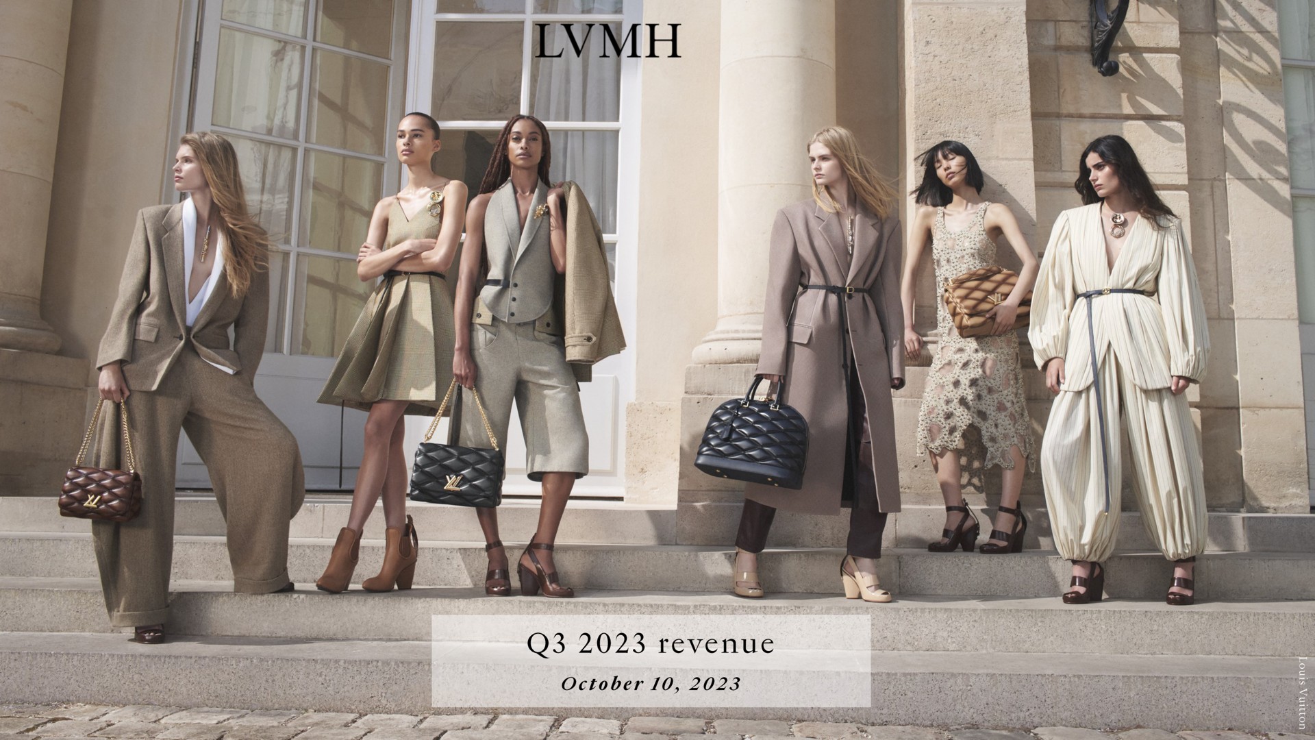 Lvmh — Q3 2023 revenue investment banking deck slide