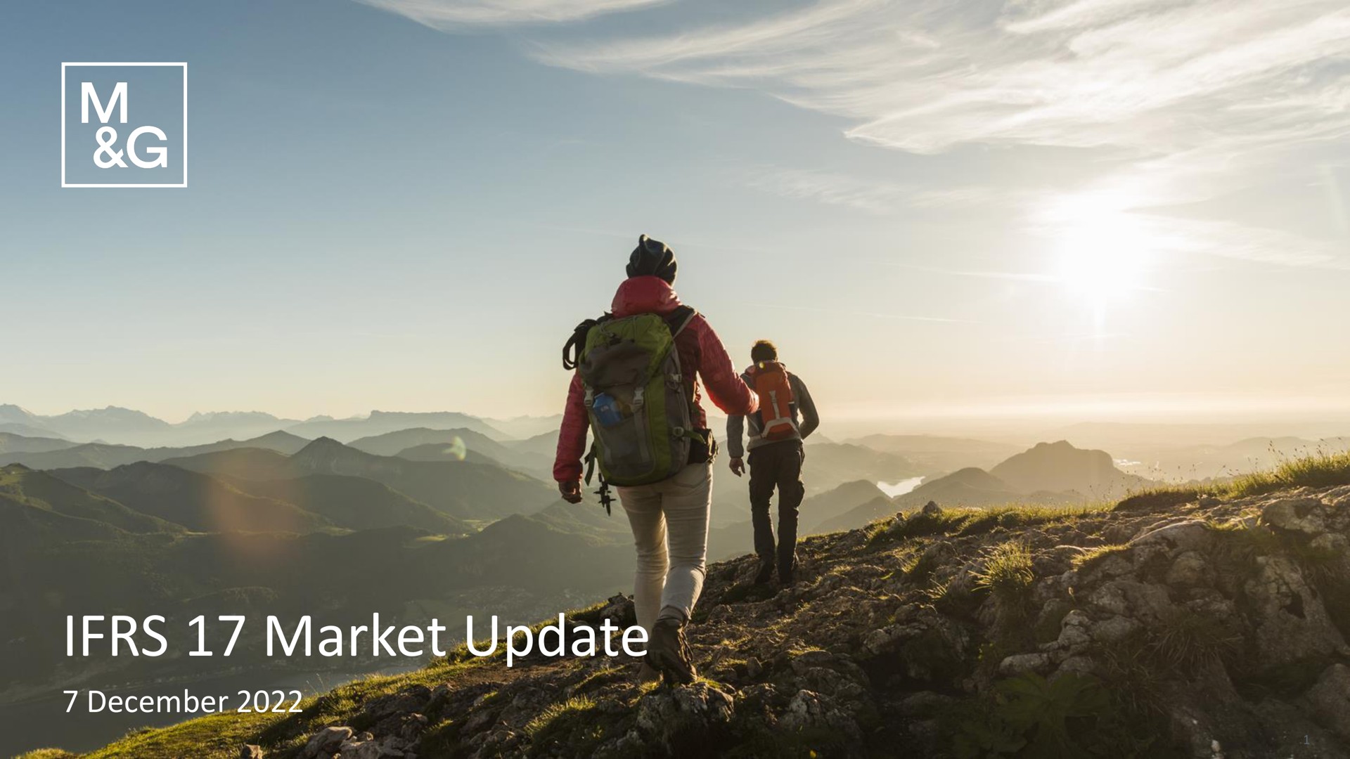 M G — IFRS 17 Market Update investment banking deck slide