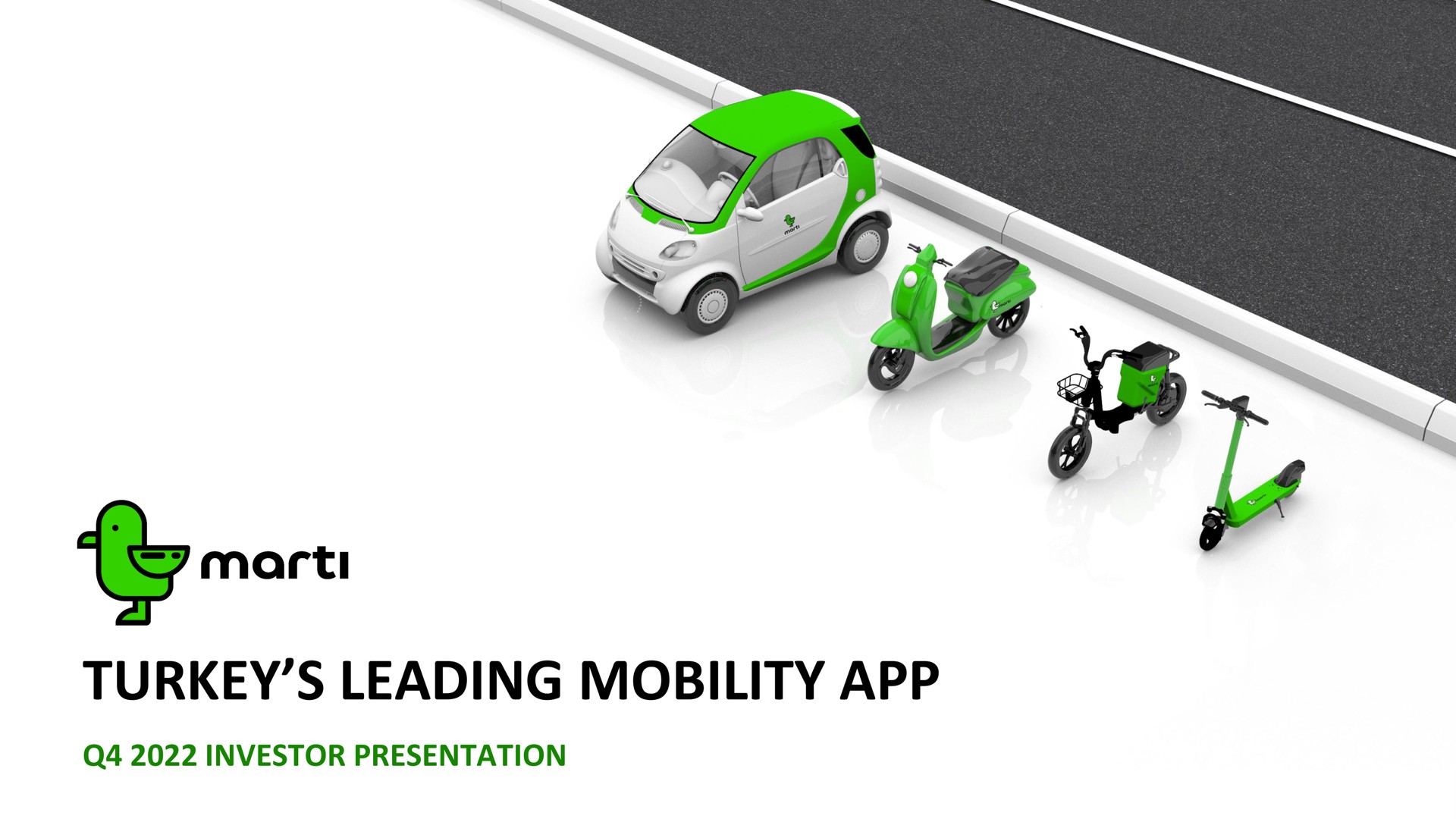 Marti — Turkey’s Leading Mobility App investment banking deck slide