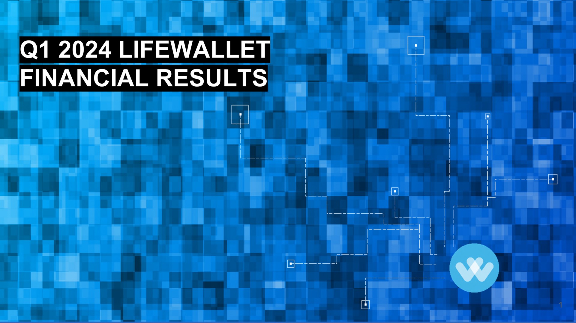 Msp Recovery — Q1 2024 Lifewallet Financial Results investment banking deck slide